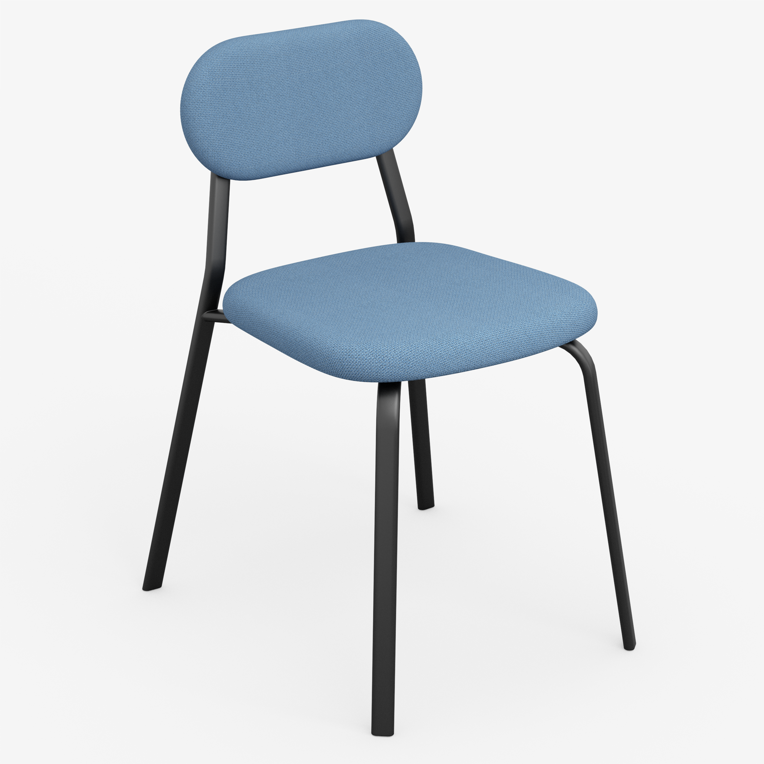 Form - Chair (Oval, Denim Blue)