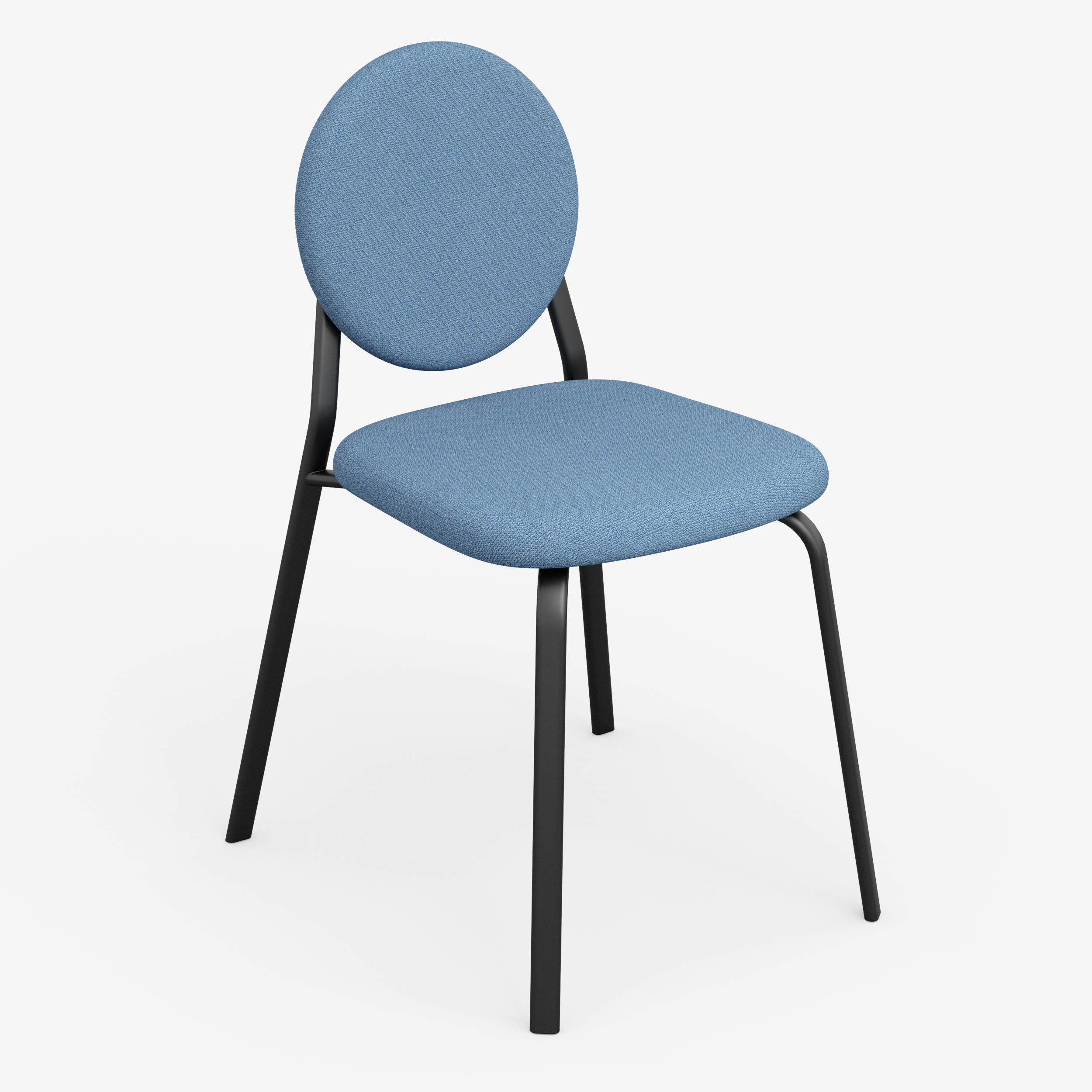 Form - Chair (Round, Denim Blue)