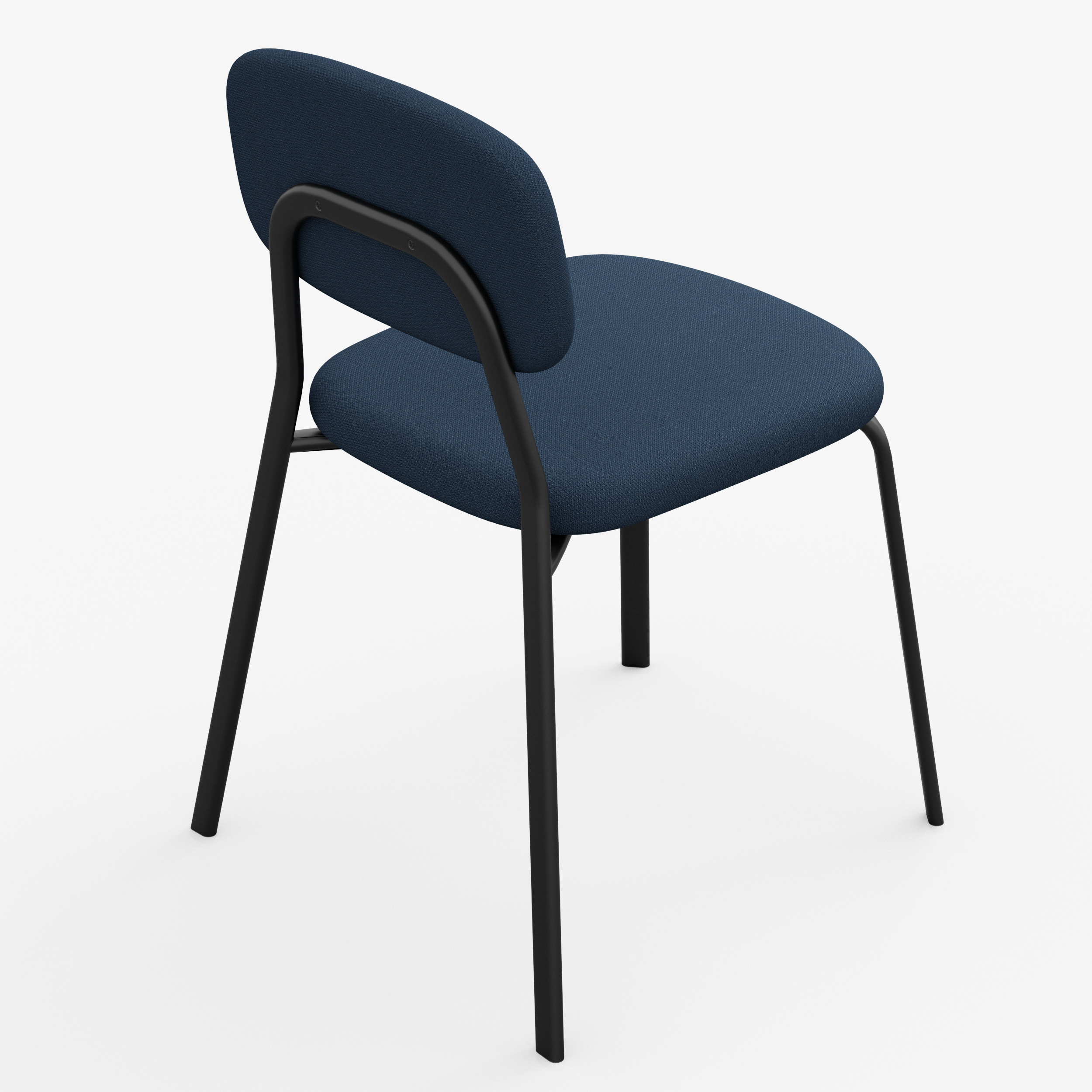 Form - Chair (Rectangle, Navy Blue)
