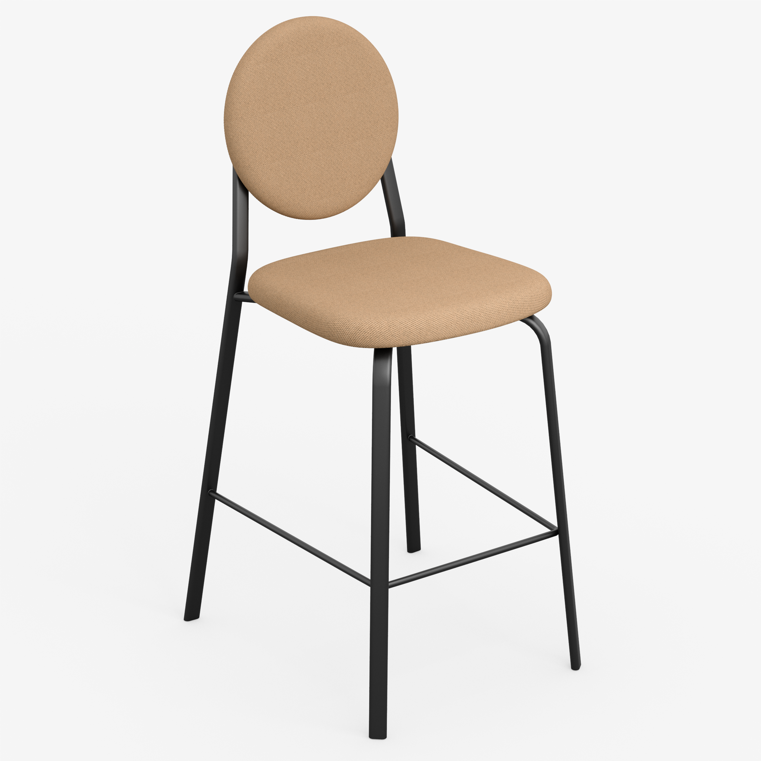 Form - Chair / High (Round, Persian Orange)