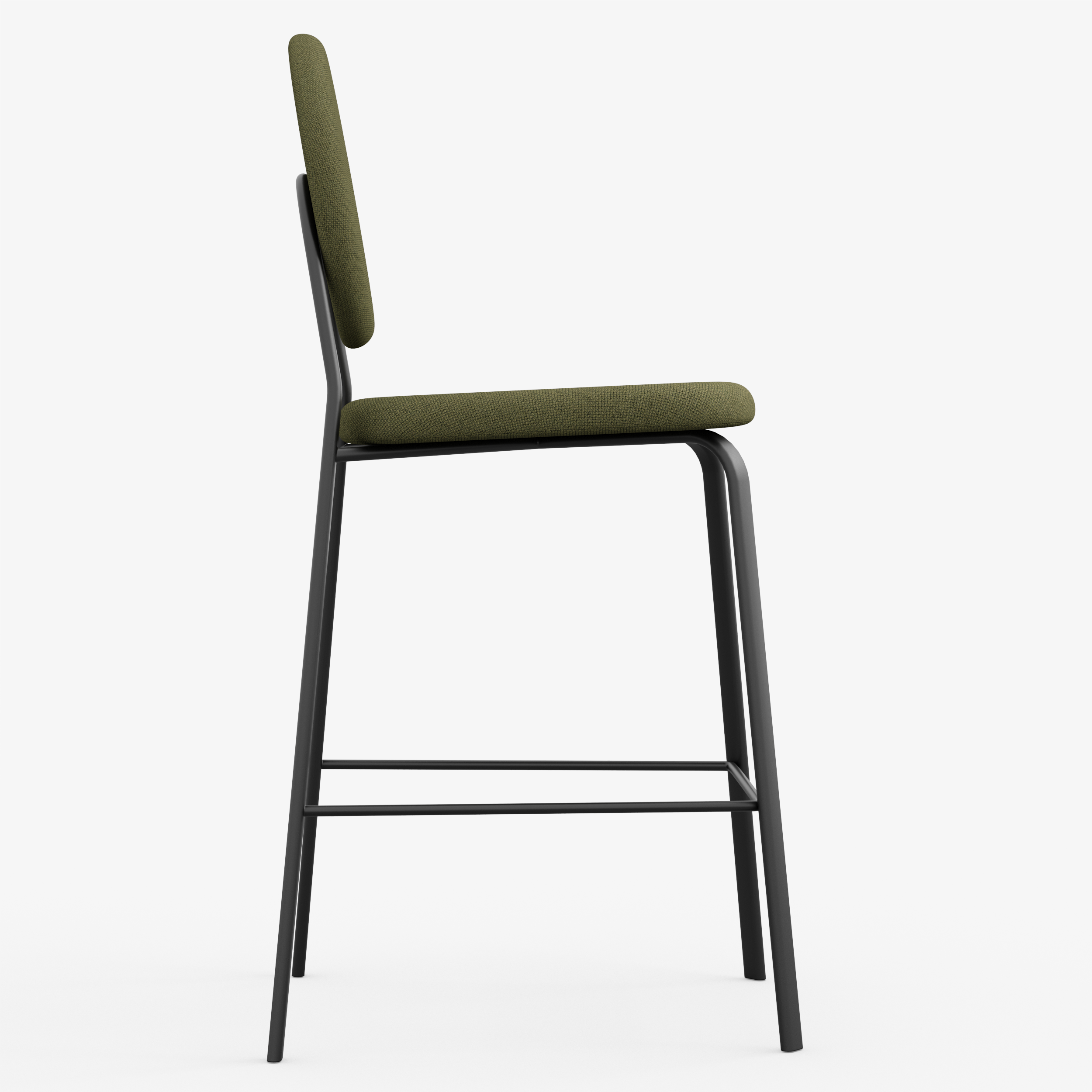 Form - Chair / High (Round, Olive Green)