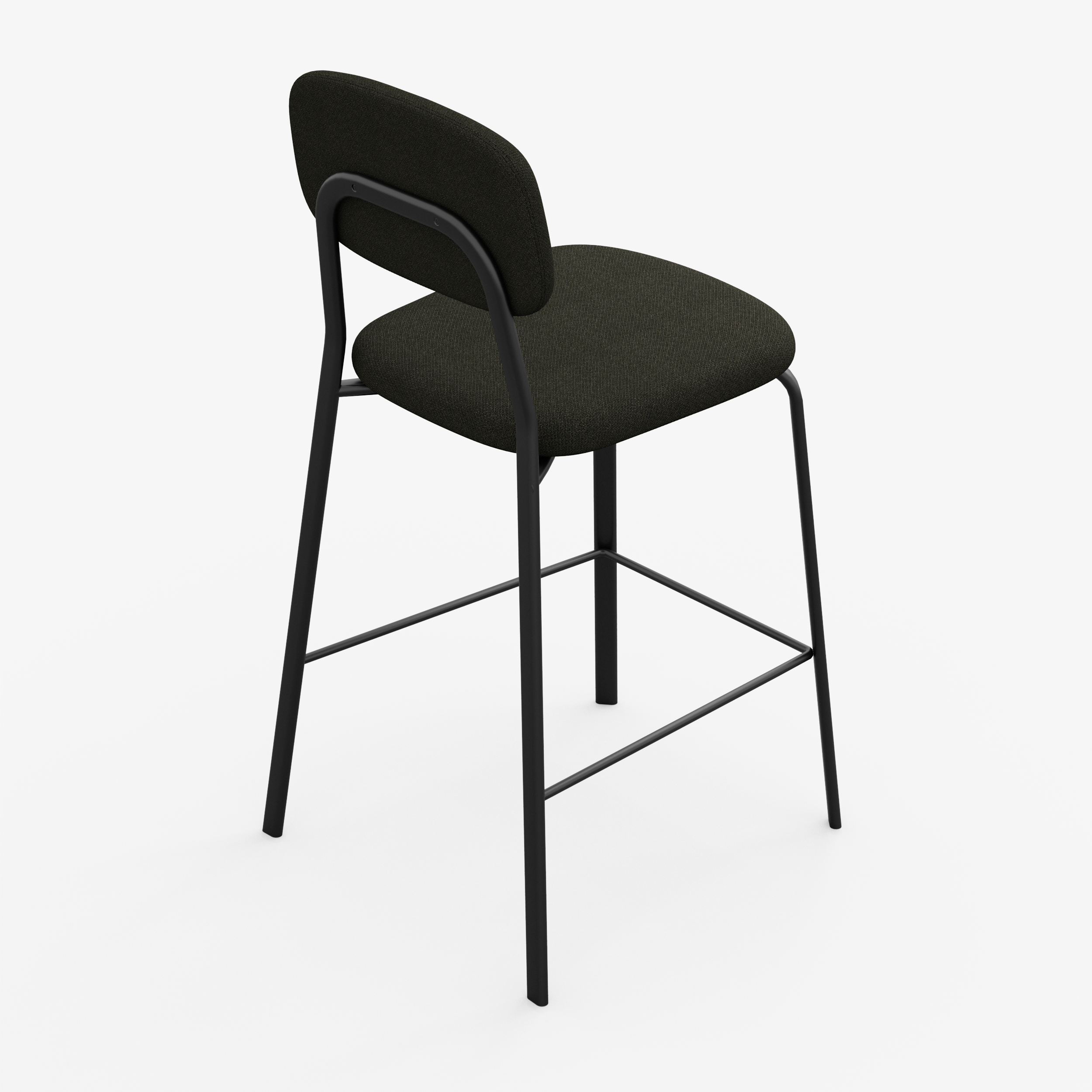 Form - Chair / High (Rectangle, Black)
