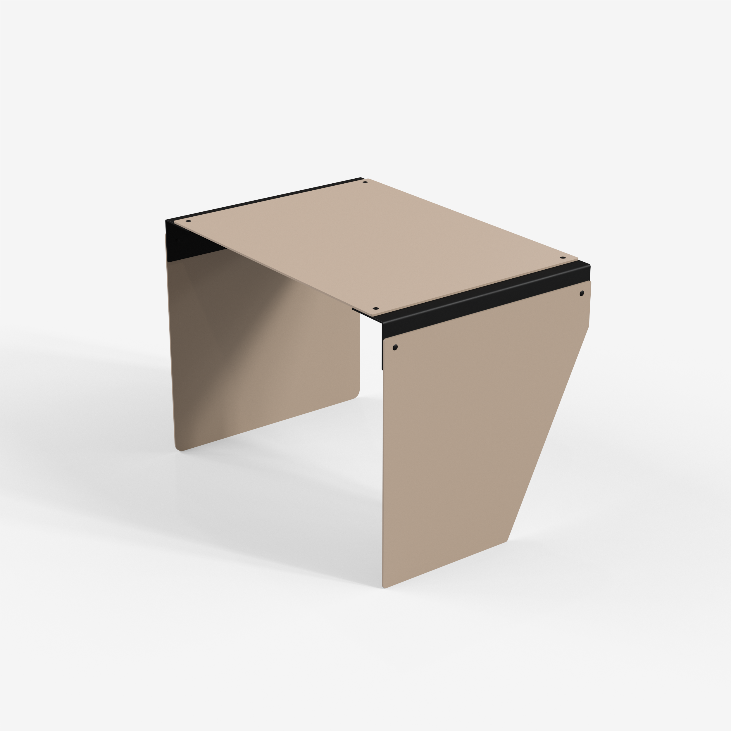 Connect - Coffee Table / L (Angle, Beige)