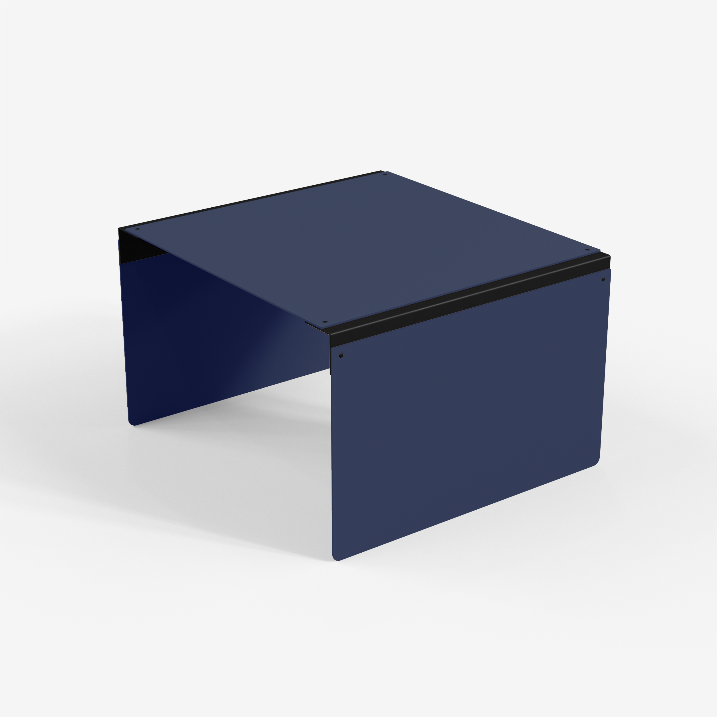 Connect - Coffee Table / XL (Square, Navy Blue)
