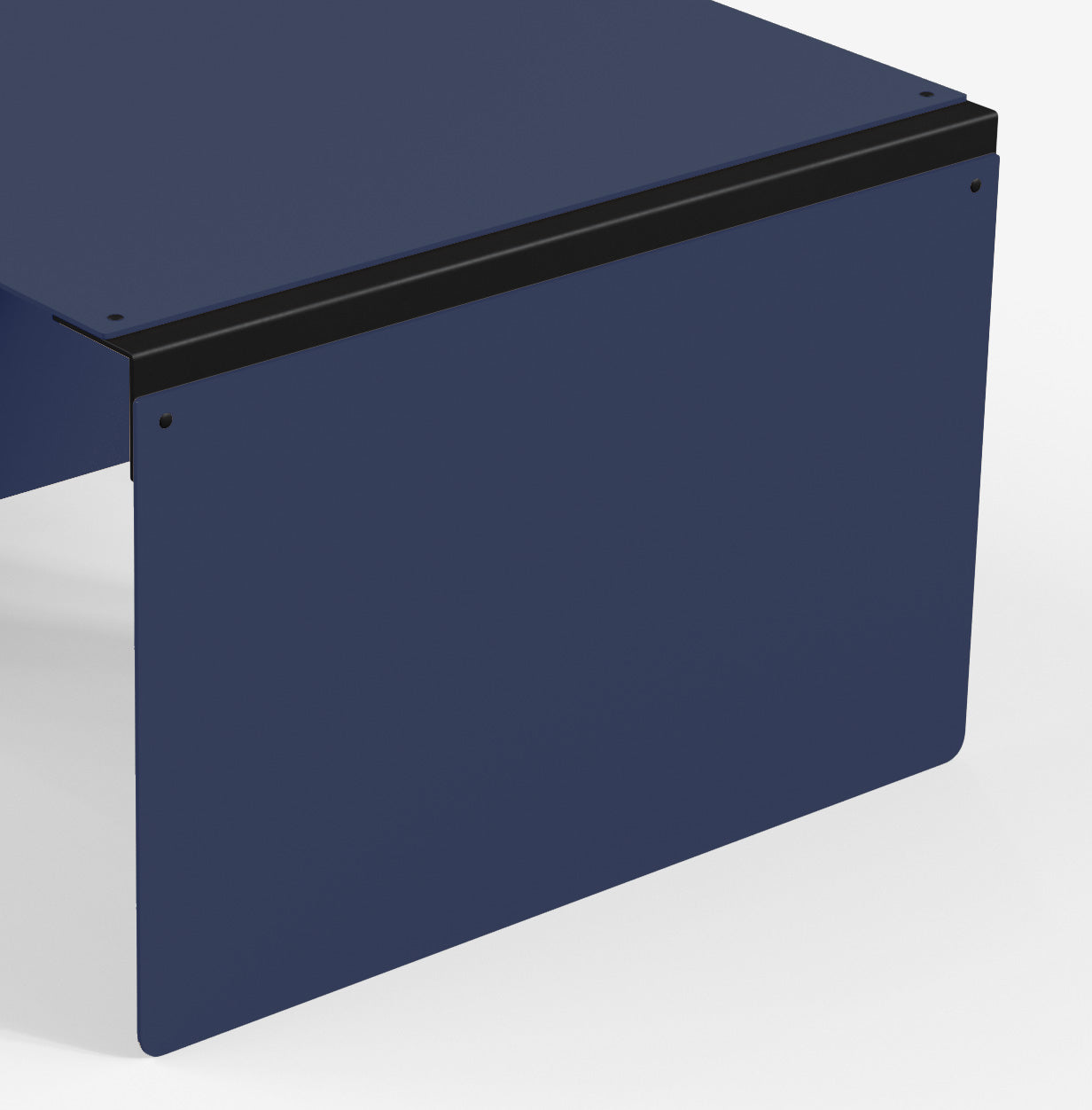 Connect - Coffee Table / XL (Square, Navy Blue)