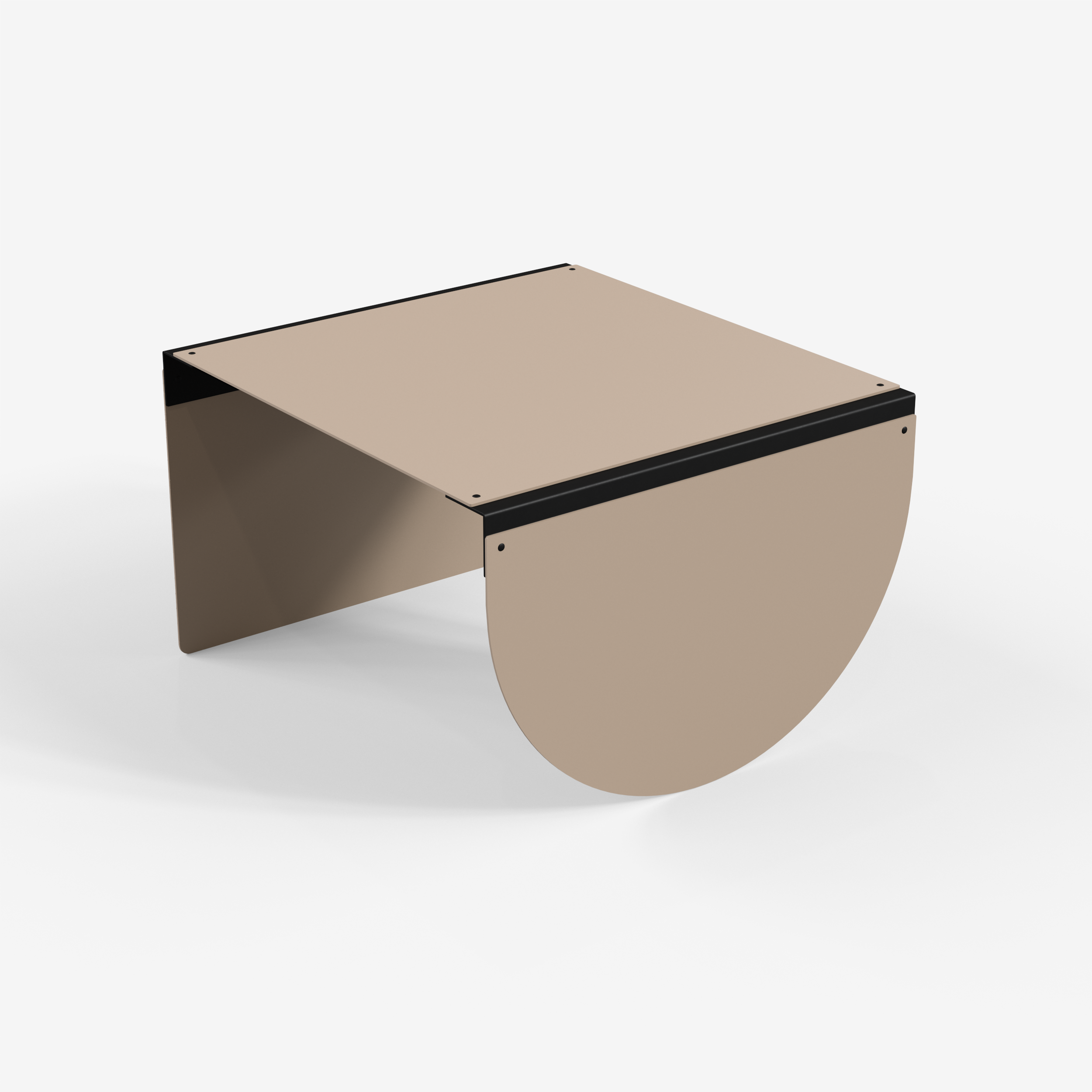 Connect - Coffee Table / XL (Round, Beige)