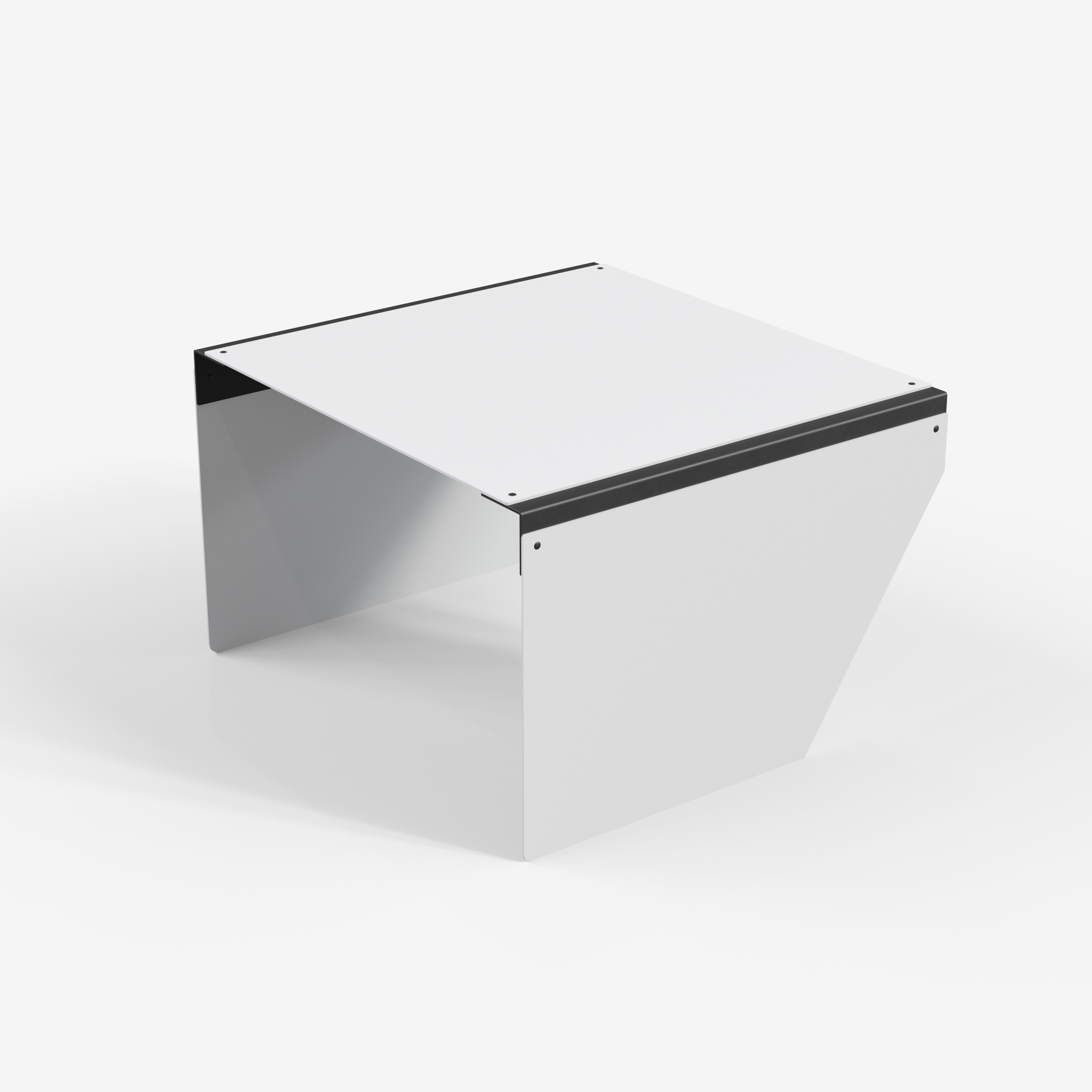 Connect - Coffee Table / XL (Angle, White)