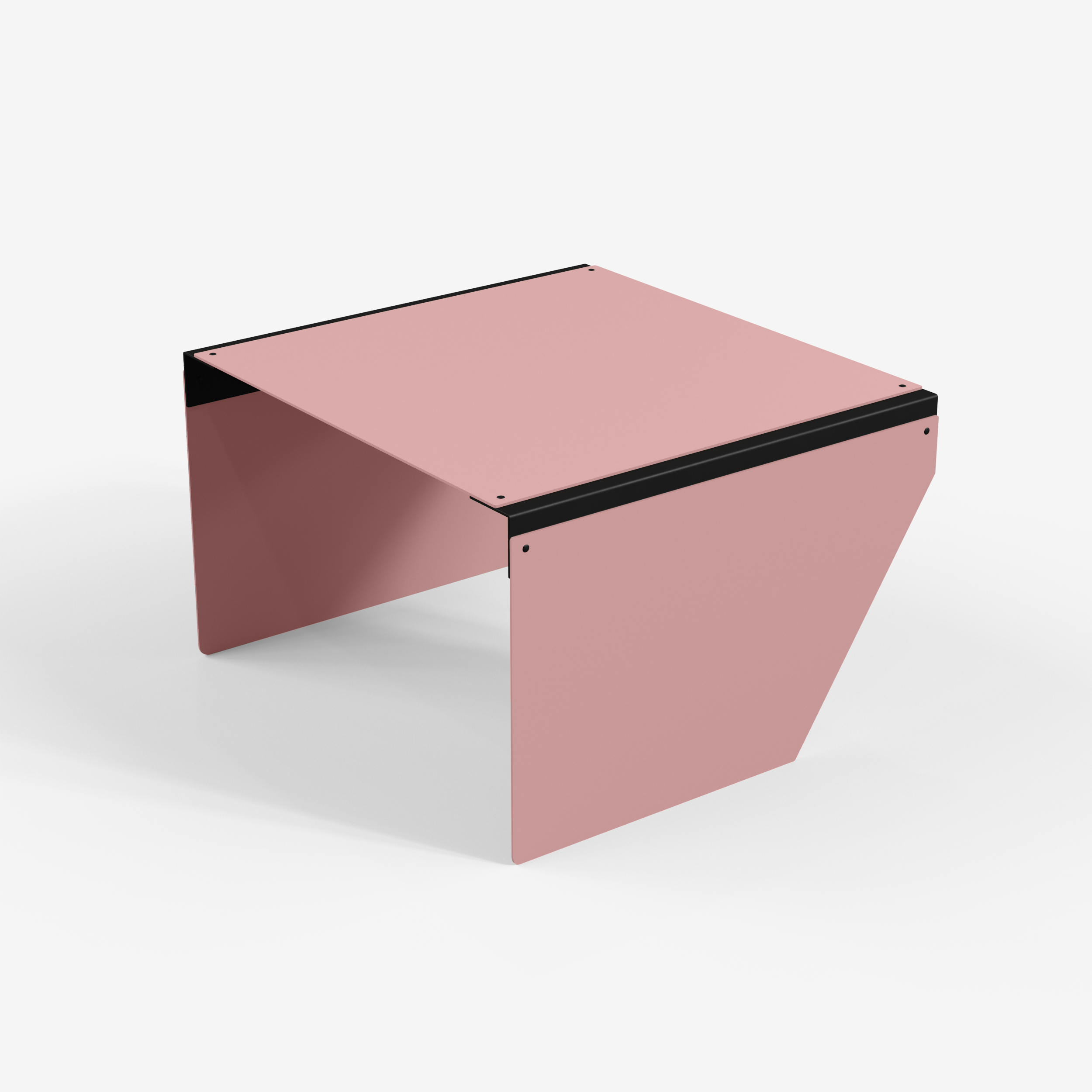 Connect - Coffee Table / XL (Angle, Pink)