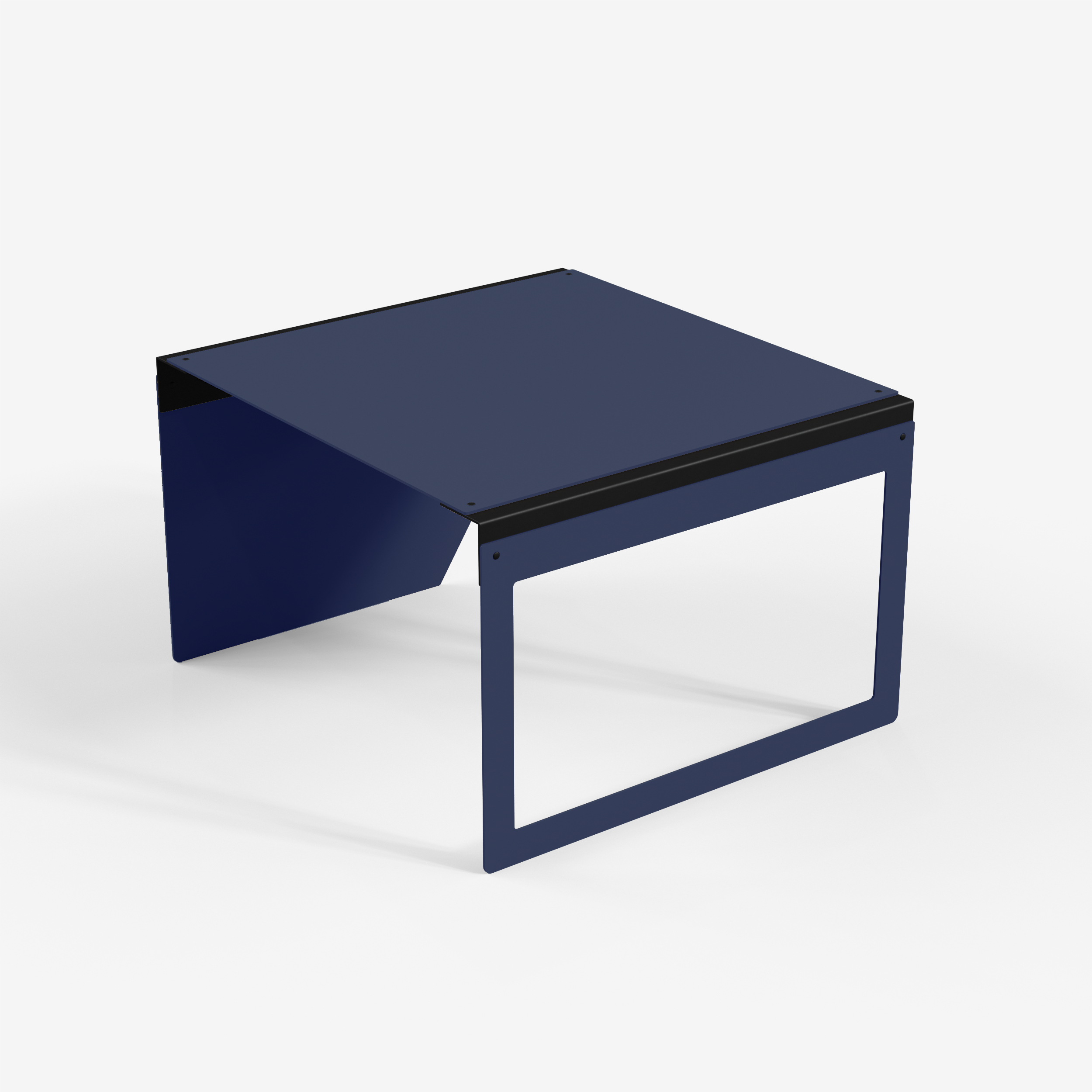 Connect - Coffee Table / XL (Frame/Angle, Navy Blue)