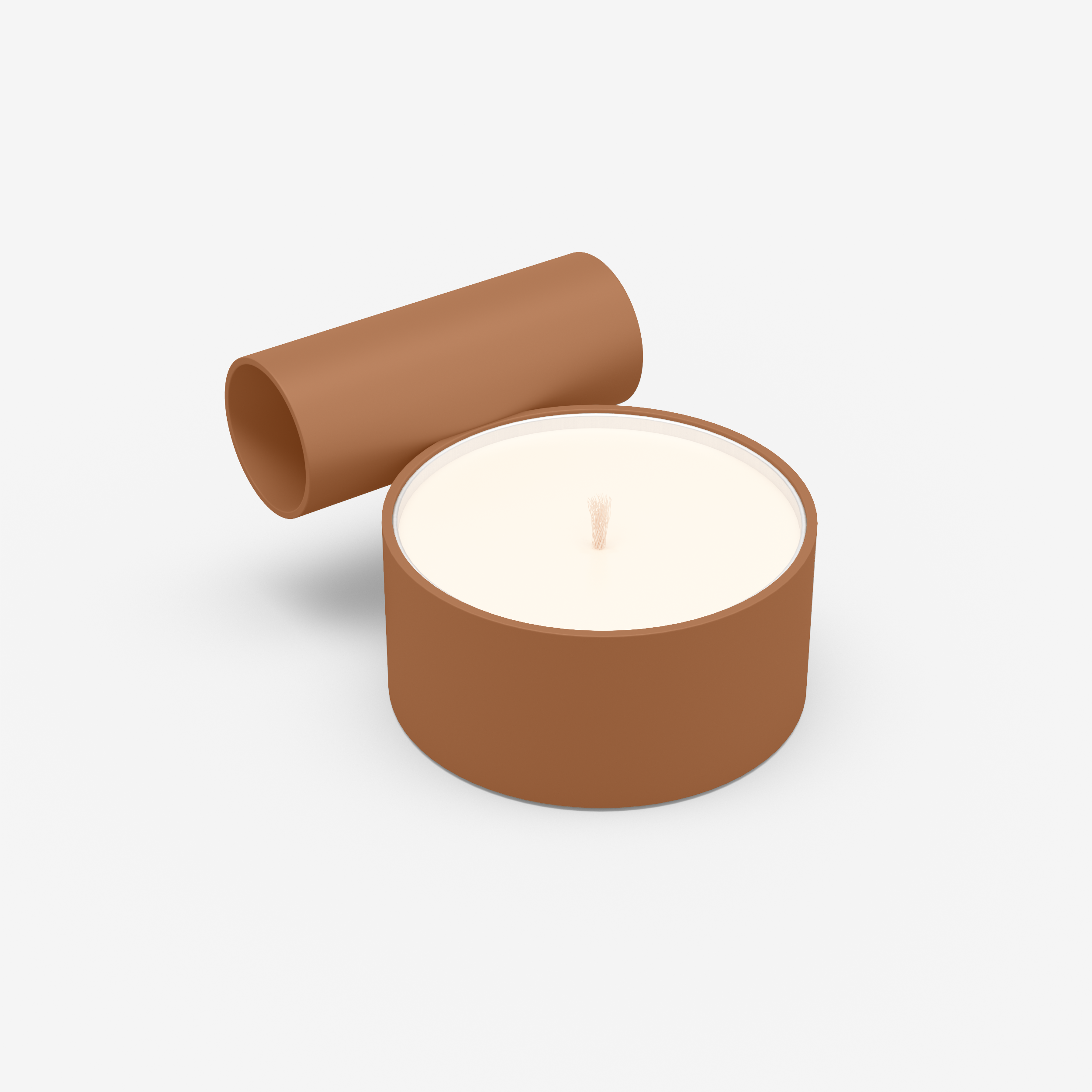 Split - Candle Holder (L, Orange)