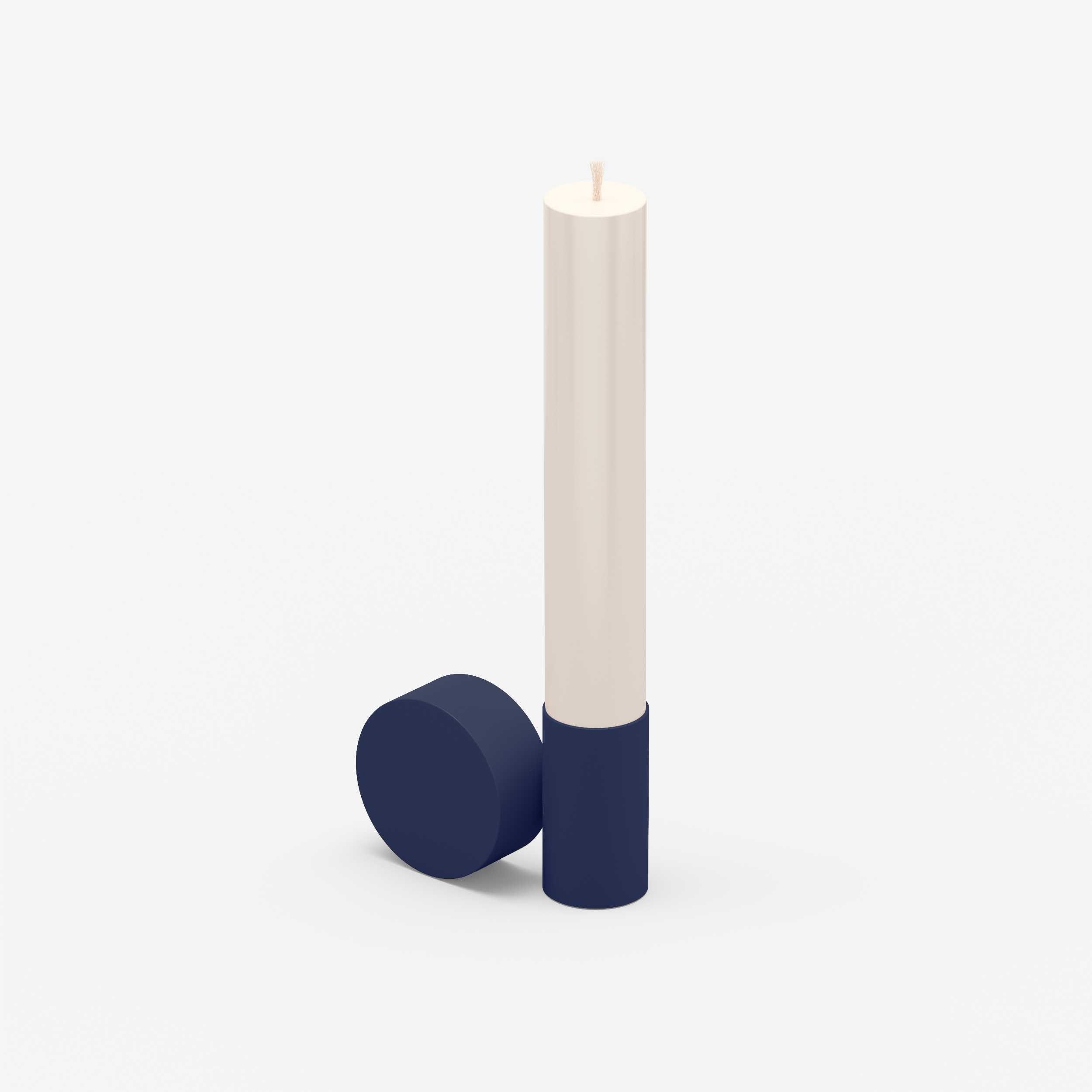 Split - Candle Holder (S, Navy Blue)