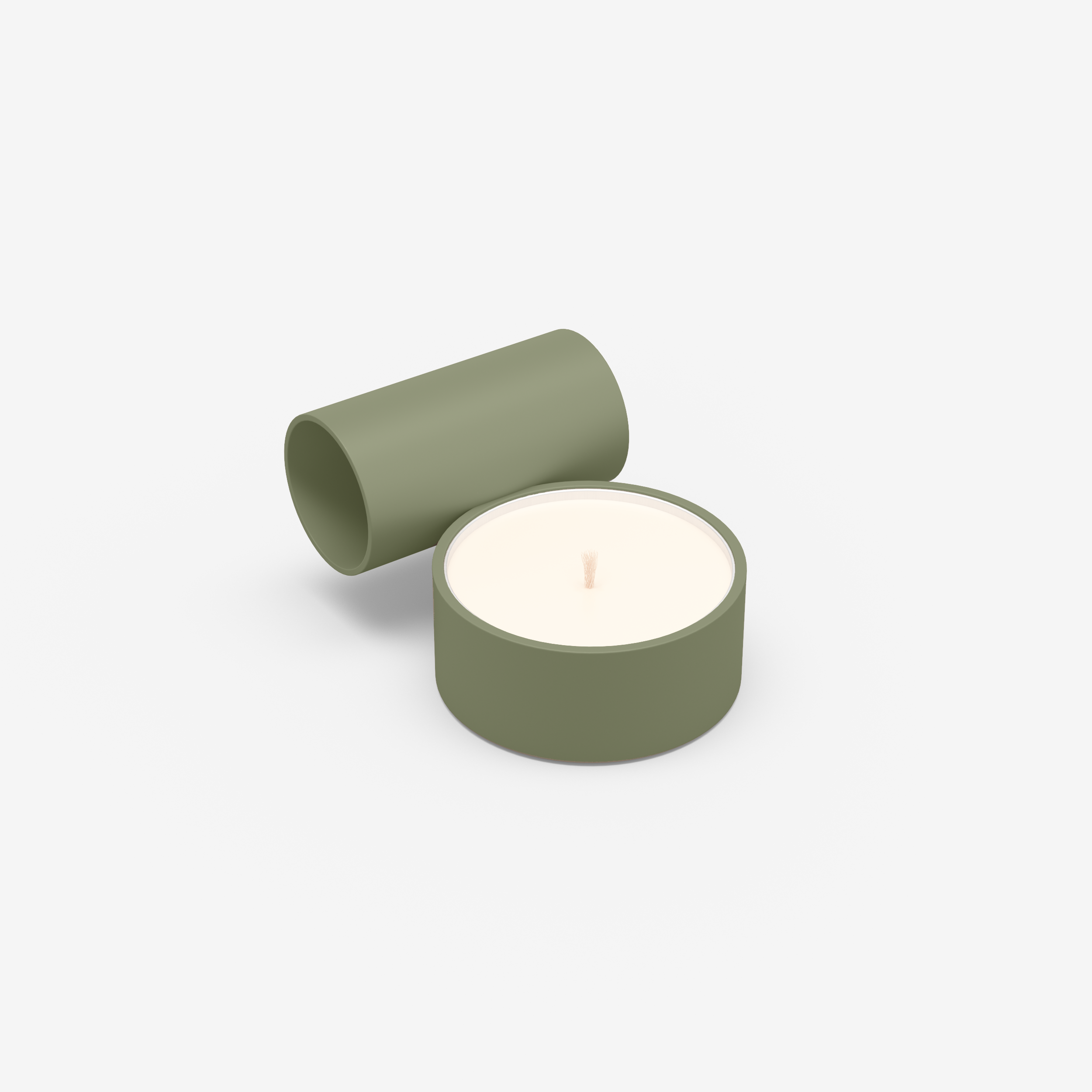 Split - Candle Holder (S, Olive)