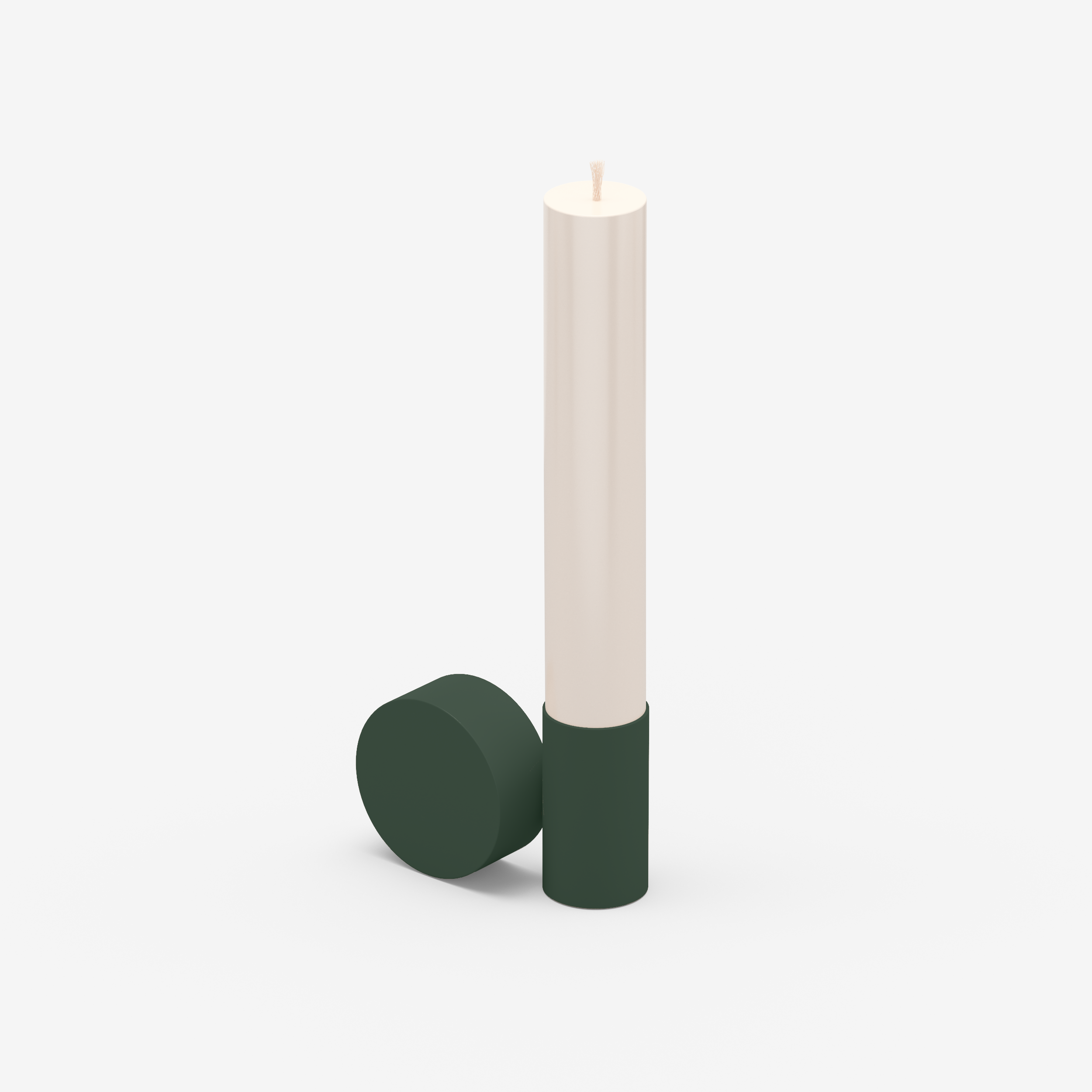 Split - Candle Holder (S, Moss Green)