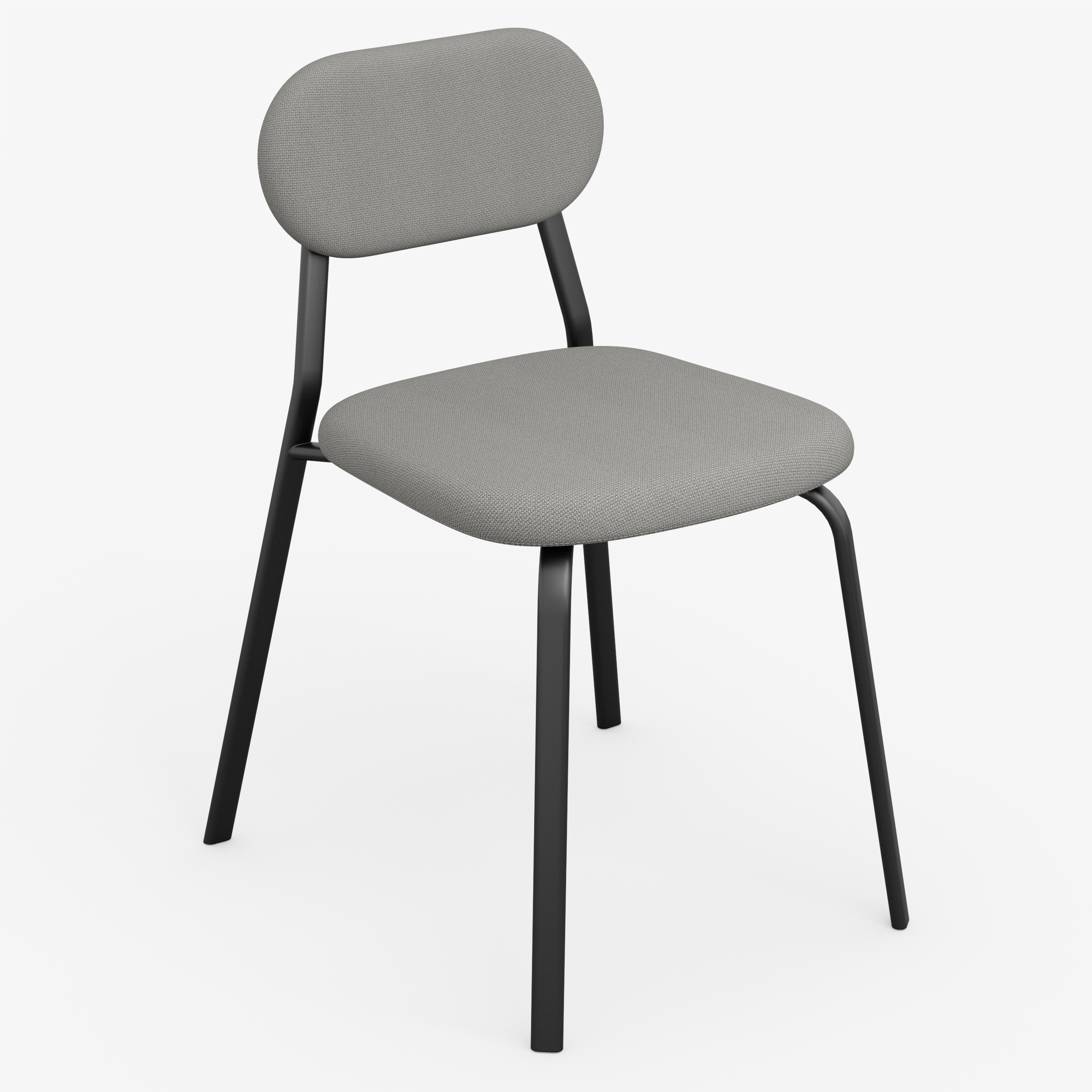 Form - Chair (Oval, Grey)