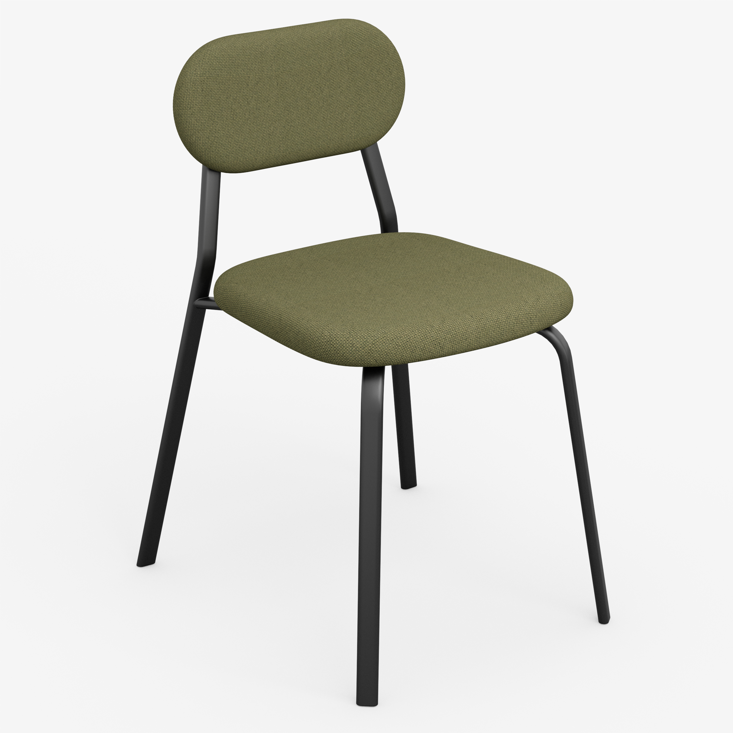 Form - Chair (Oval, Olive Green)