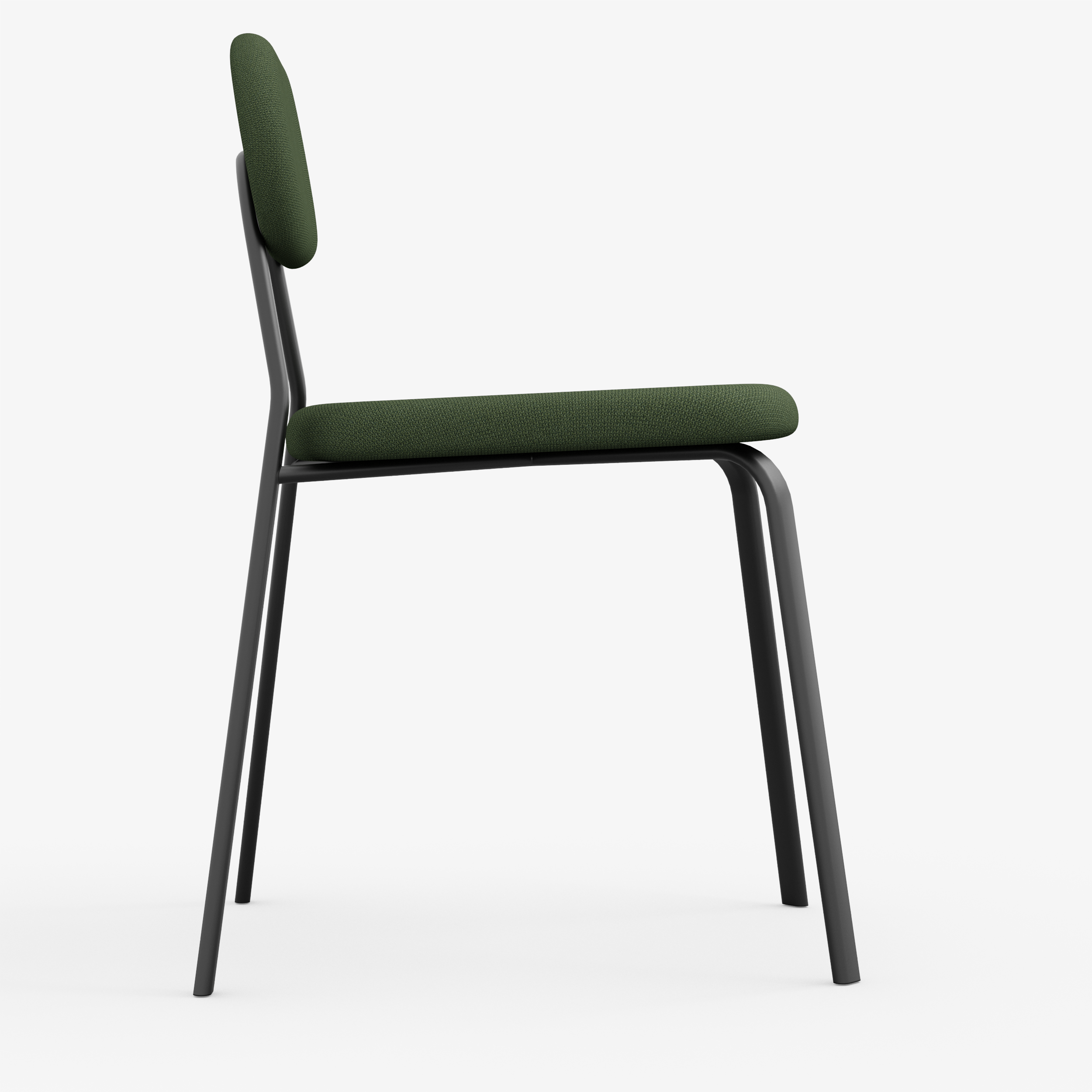 Form - Chair (Oval, Moss Green)