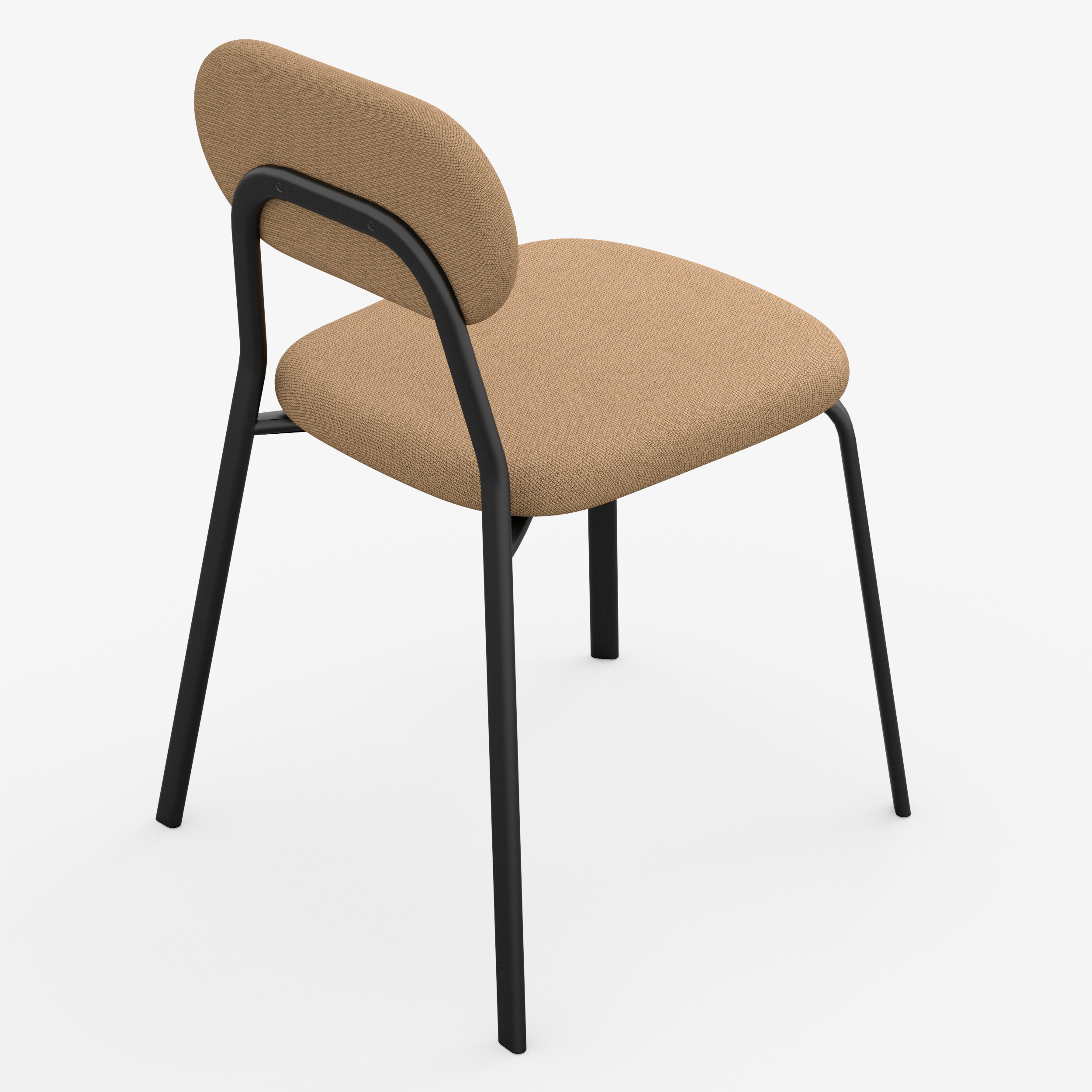 Form - Chair (Oval, Persian Orange)
