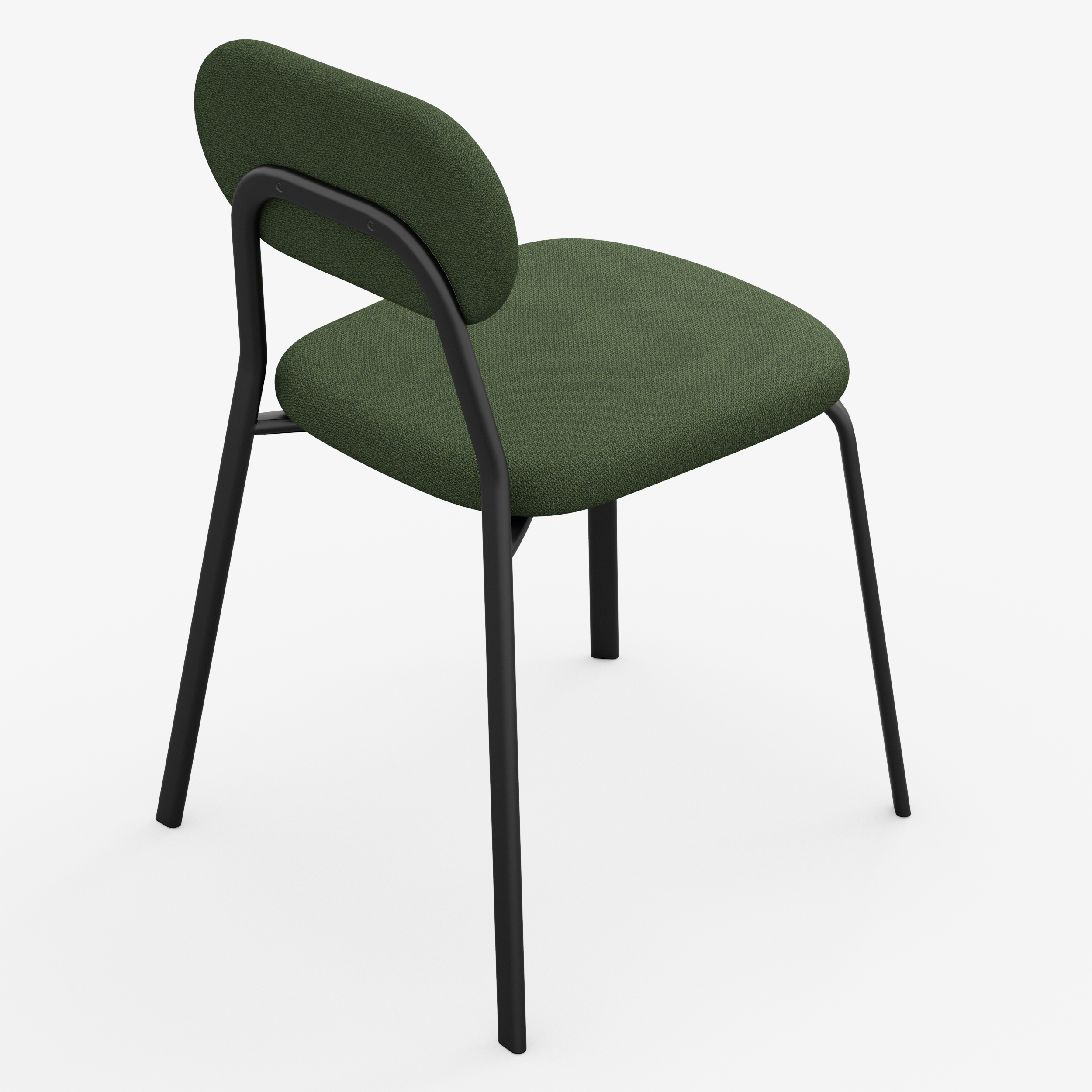 Form - Chair (Oval, Moss Green)