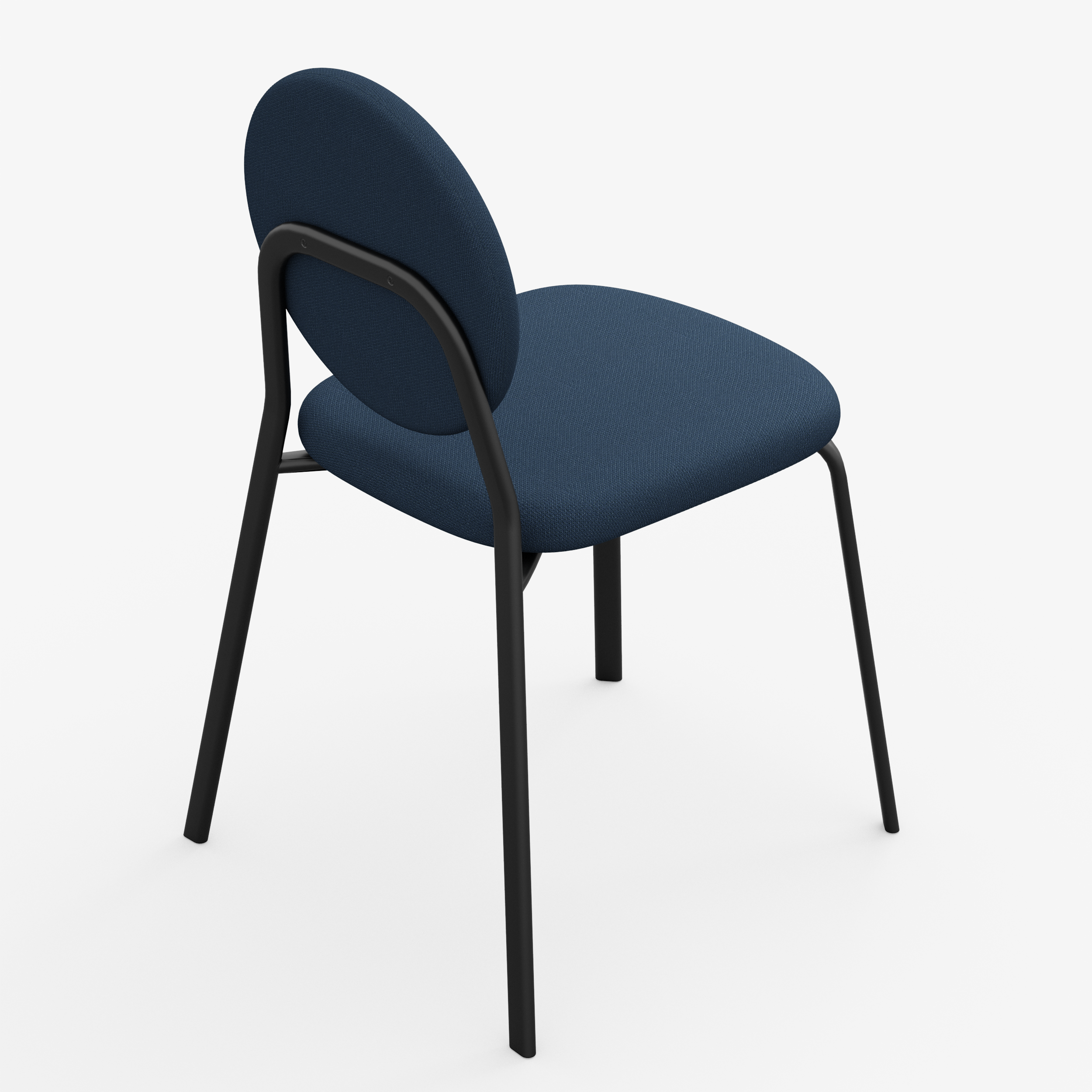 Form - Chair (Round, Navy Blue)