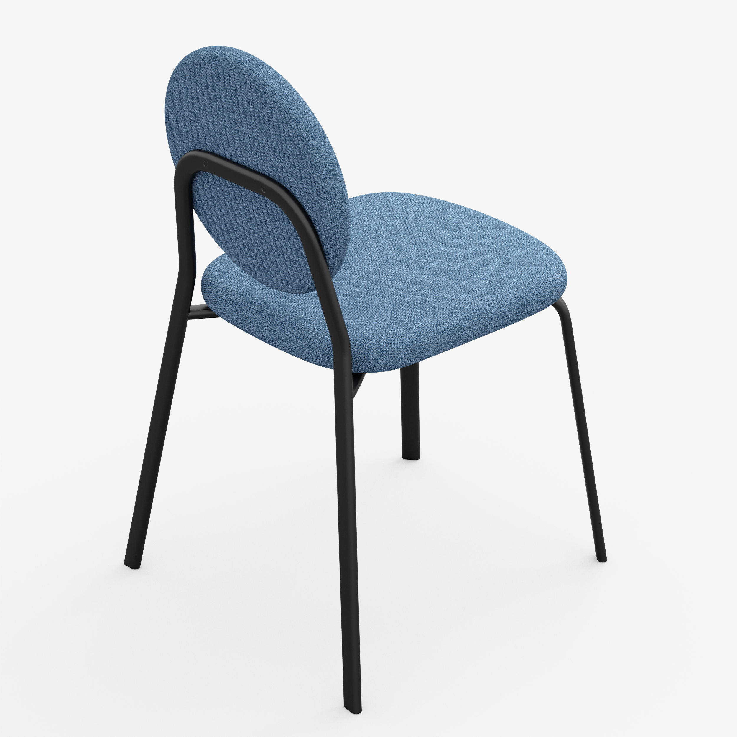 Form - Chair (Round, Denim Blue)