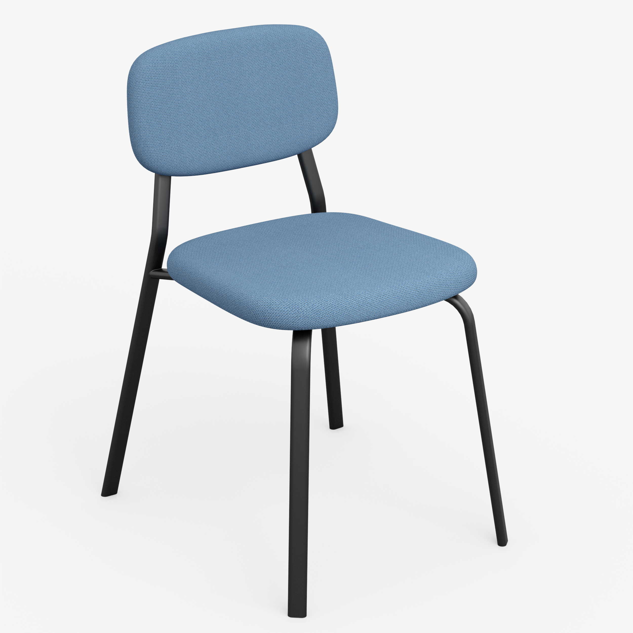 Form - Chair (Rectangle, Denim Blue)