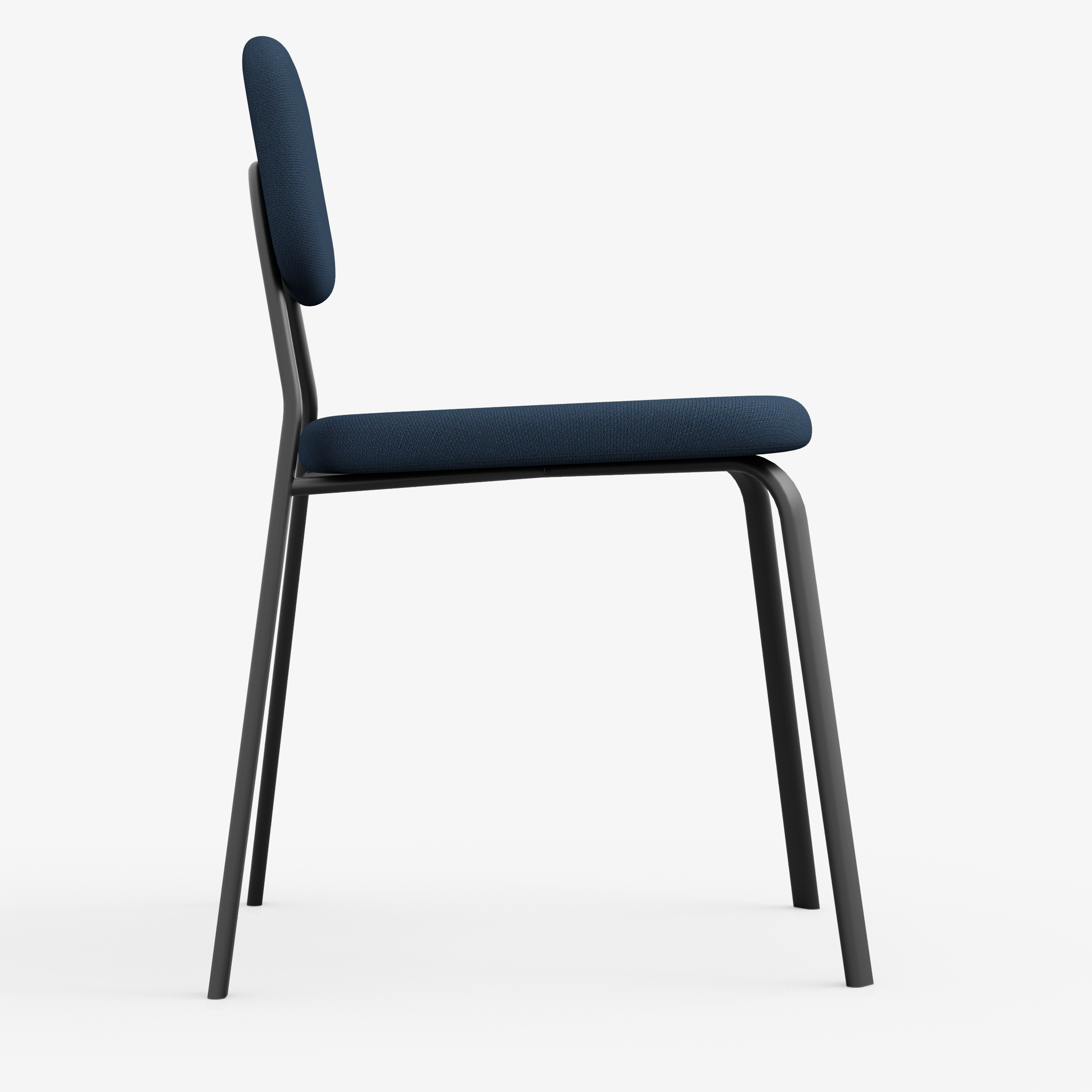 Form - Chair (Rectangle, Navy Blue)