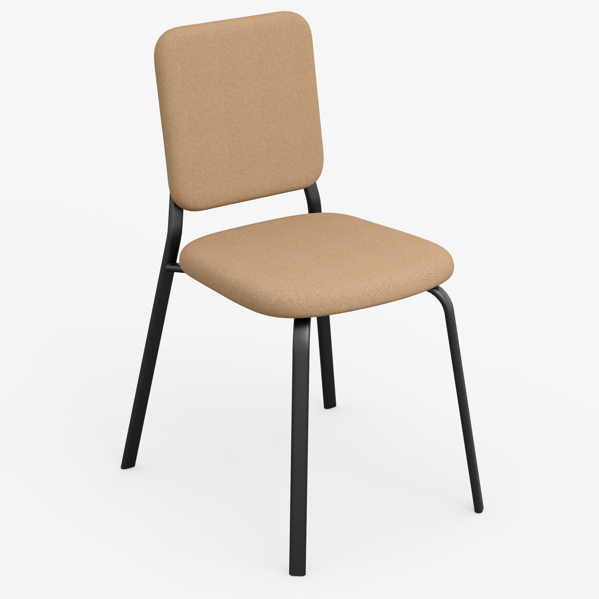 Form - Chair (Square, Persian Orange)
