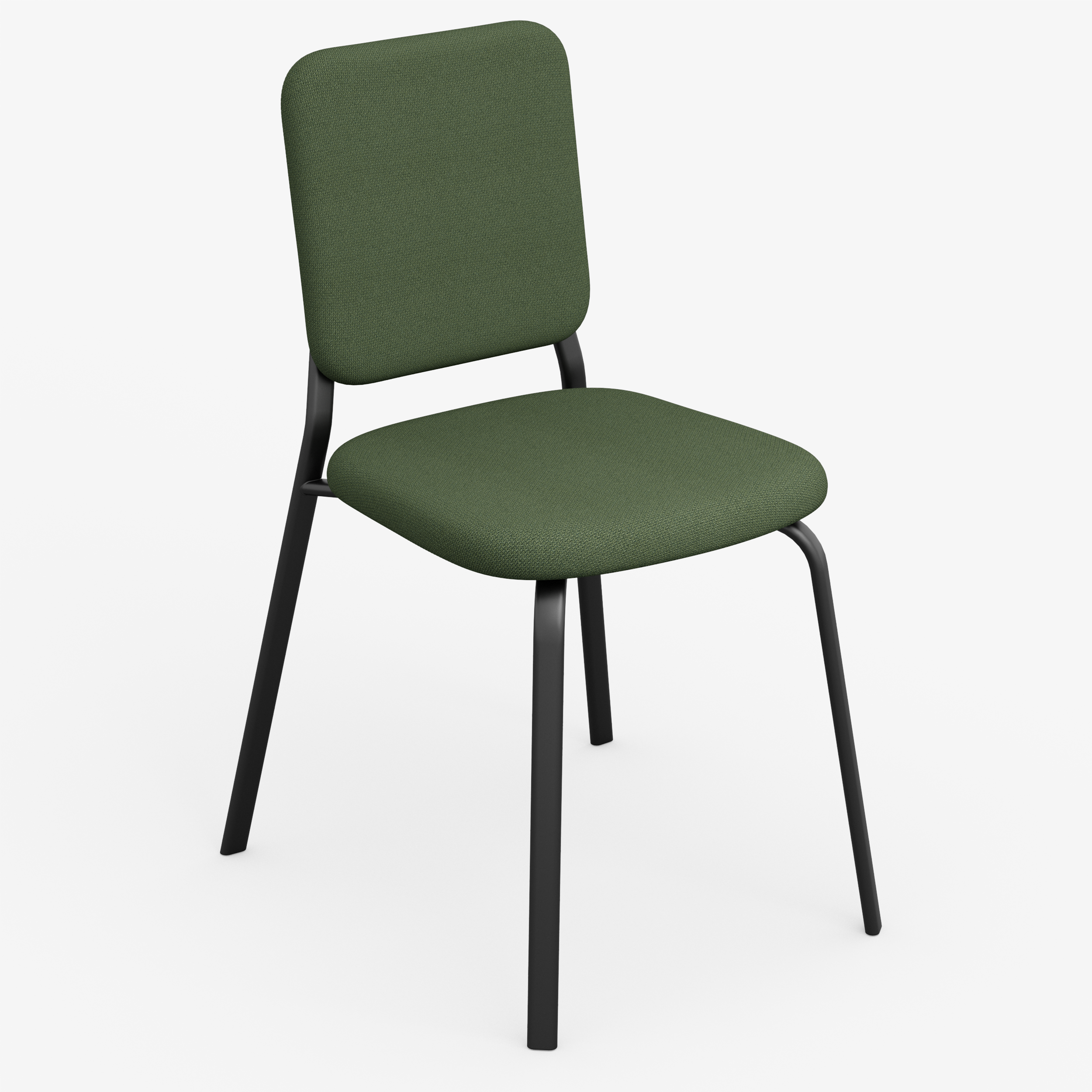 Form - Chair (Square, Moss Green)