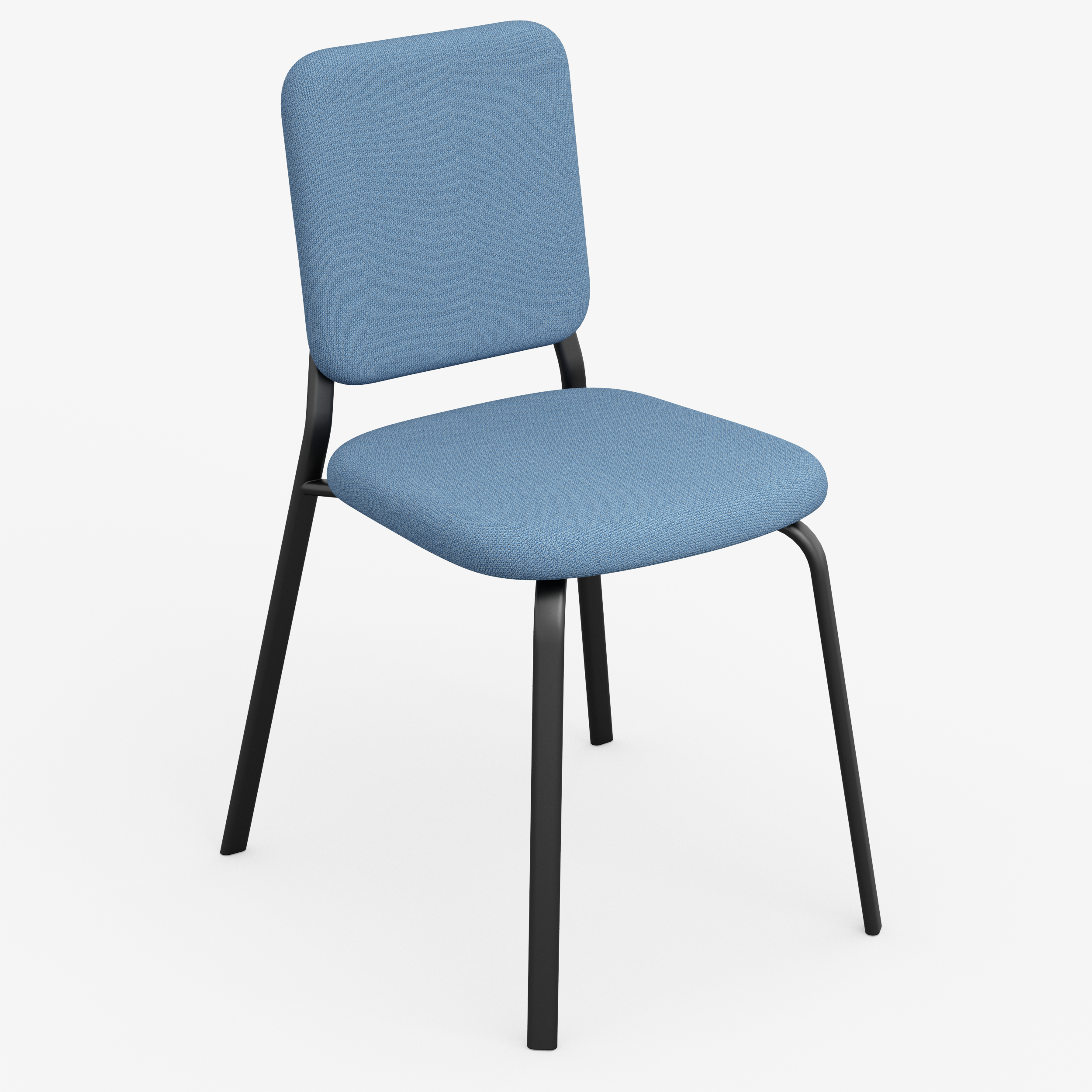 Form - Chair (Square, Denim Blue)
