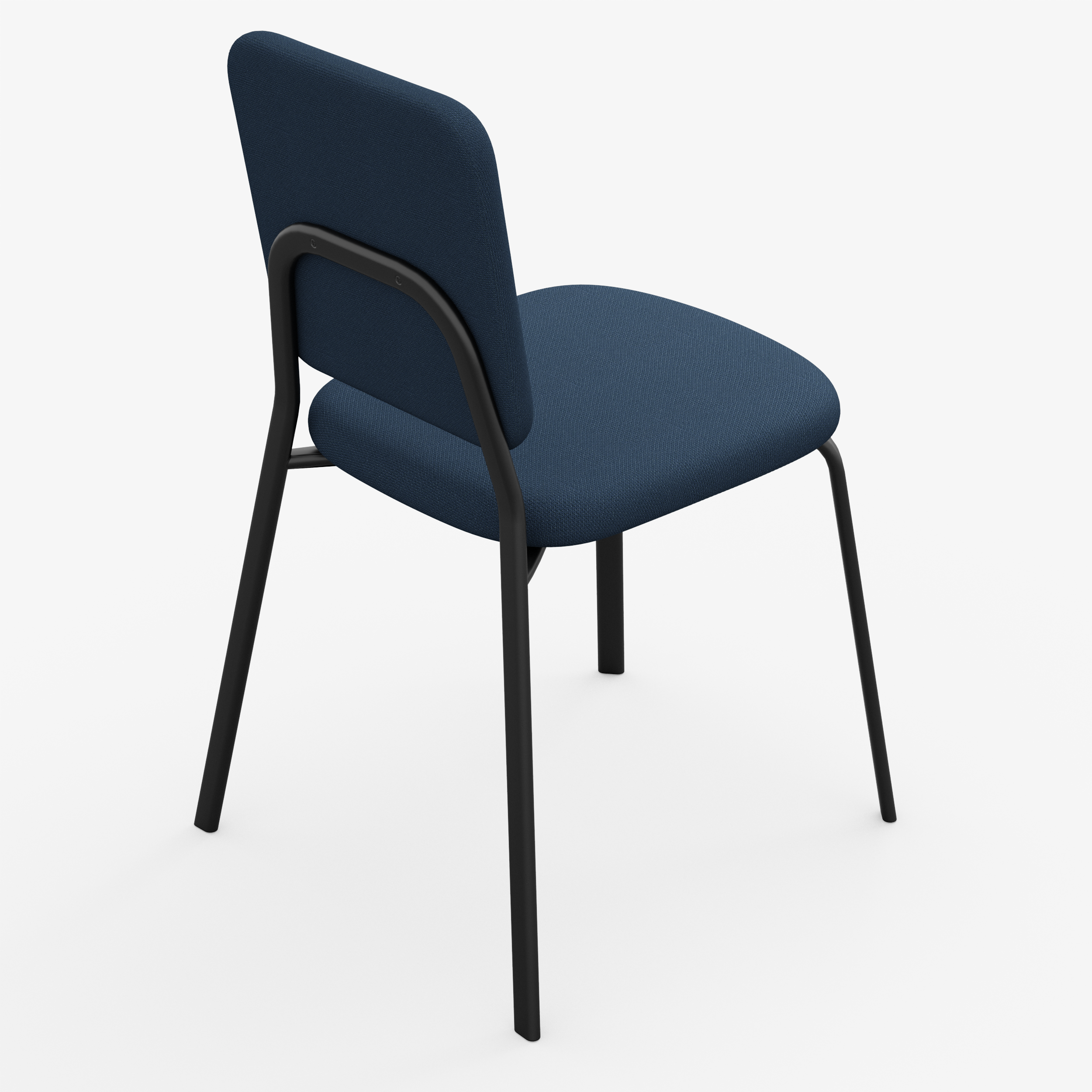 Form - Chair (Square, Navy Blue)
