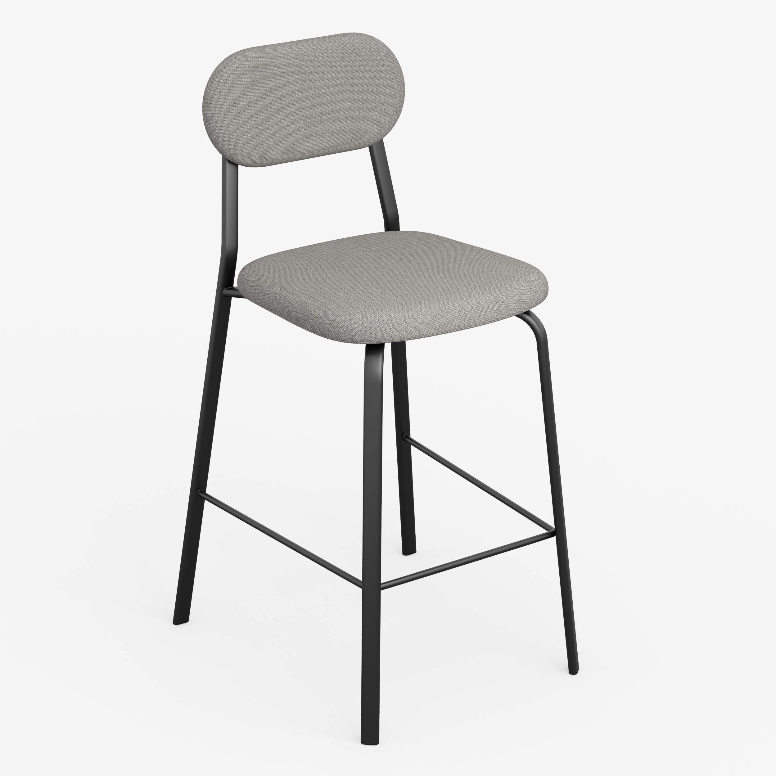 Form - Chair / High (Oval, Grey)