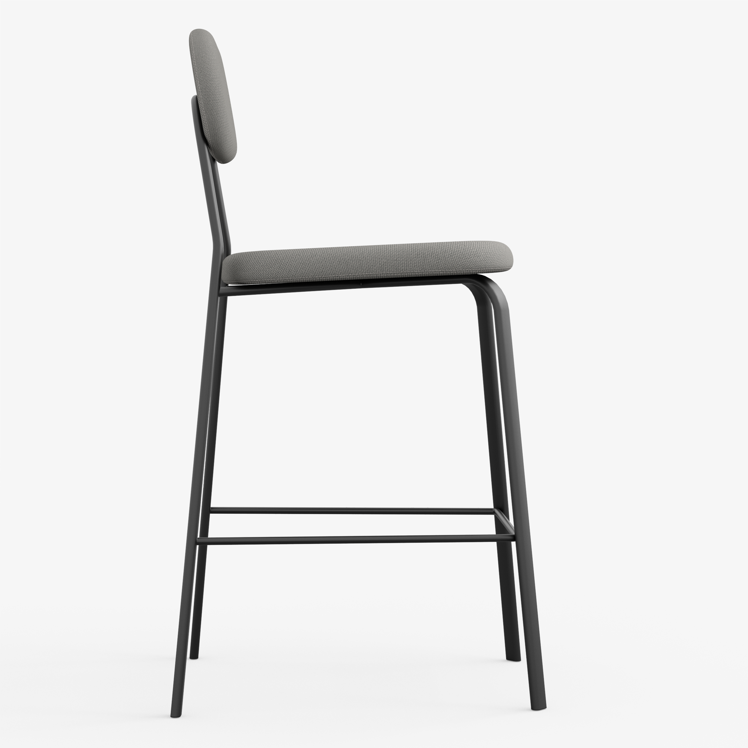 Form - Chair / High (Oval, Grey)