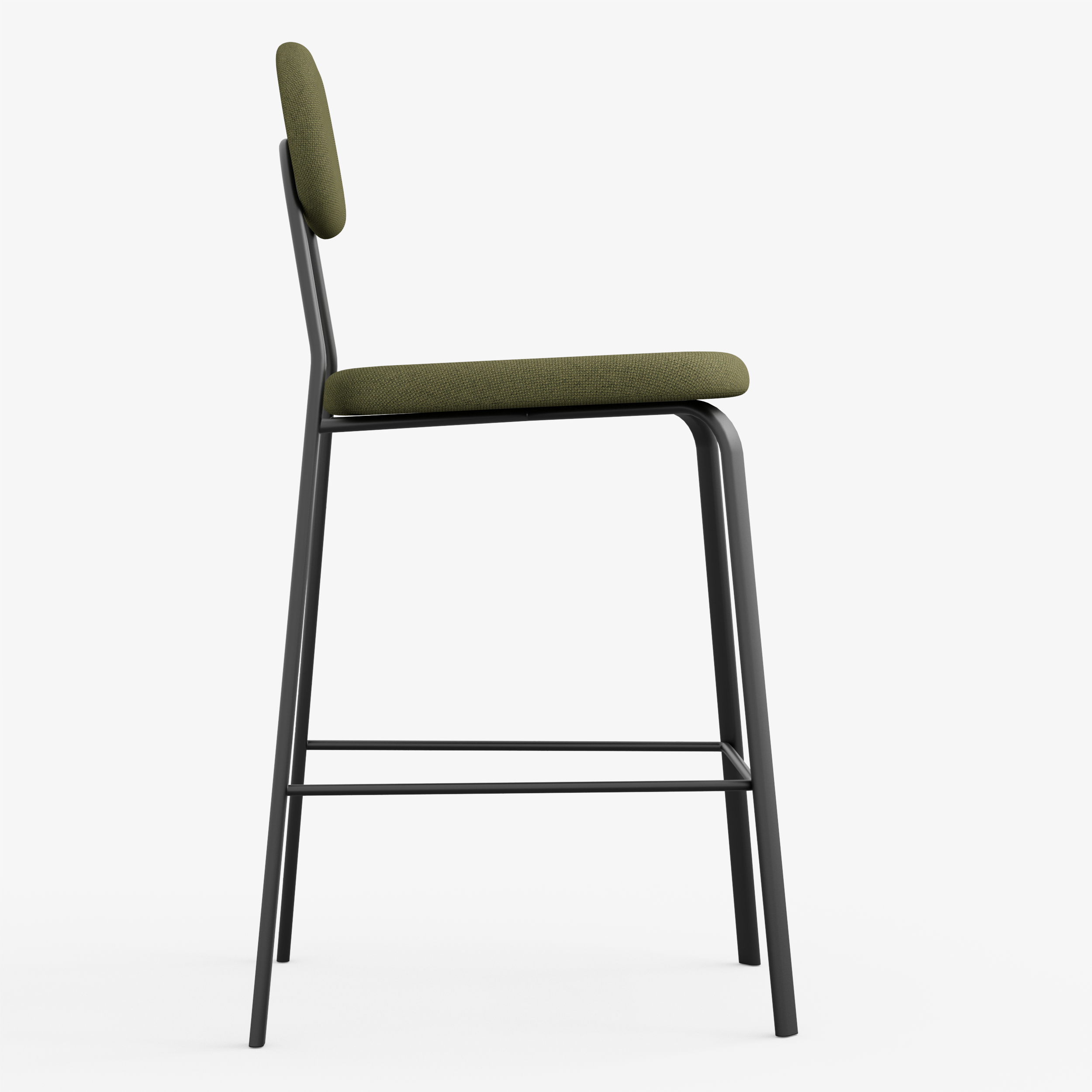 Form - Chair / High (Oval, Olive Green)