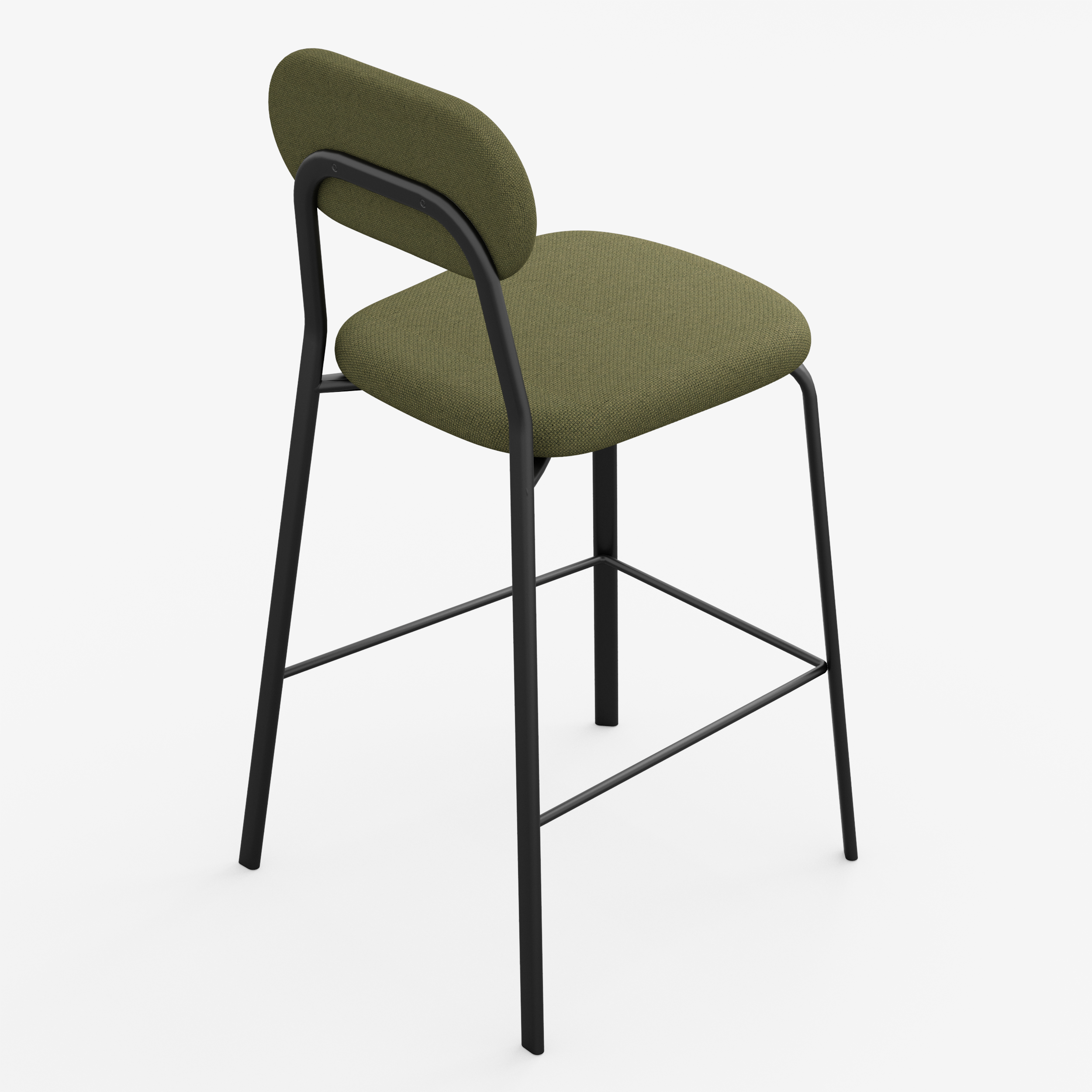 Form - Chair / High (Oval, Olive Green)