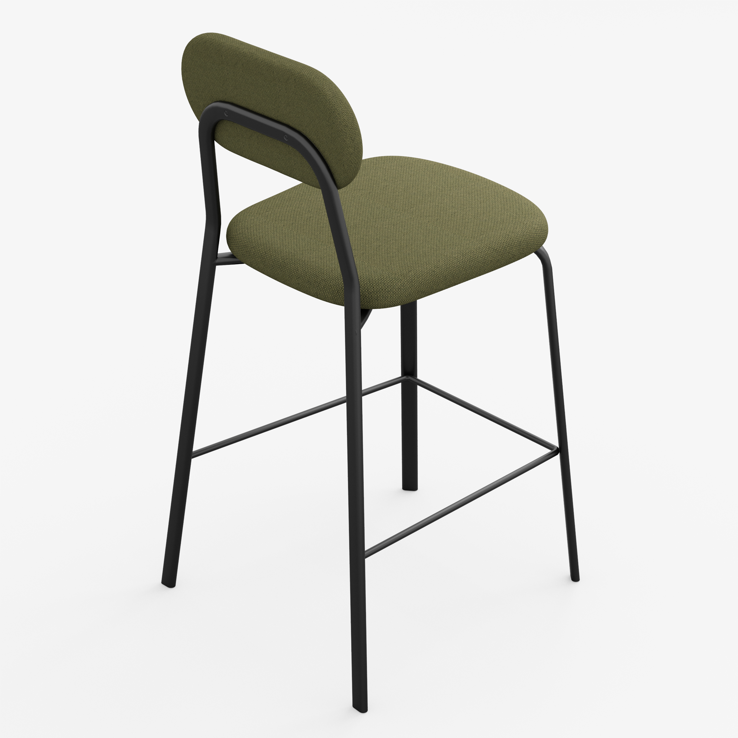 Form - Chair / High (Oval, Olive Green)