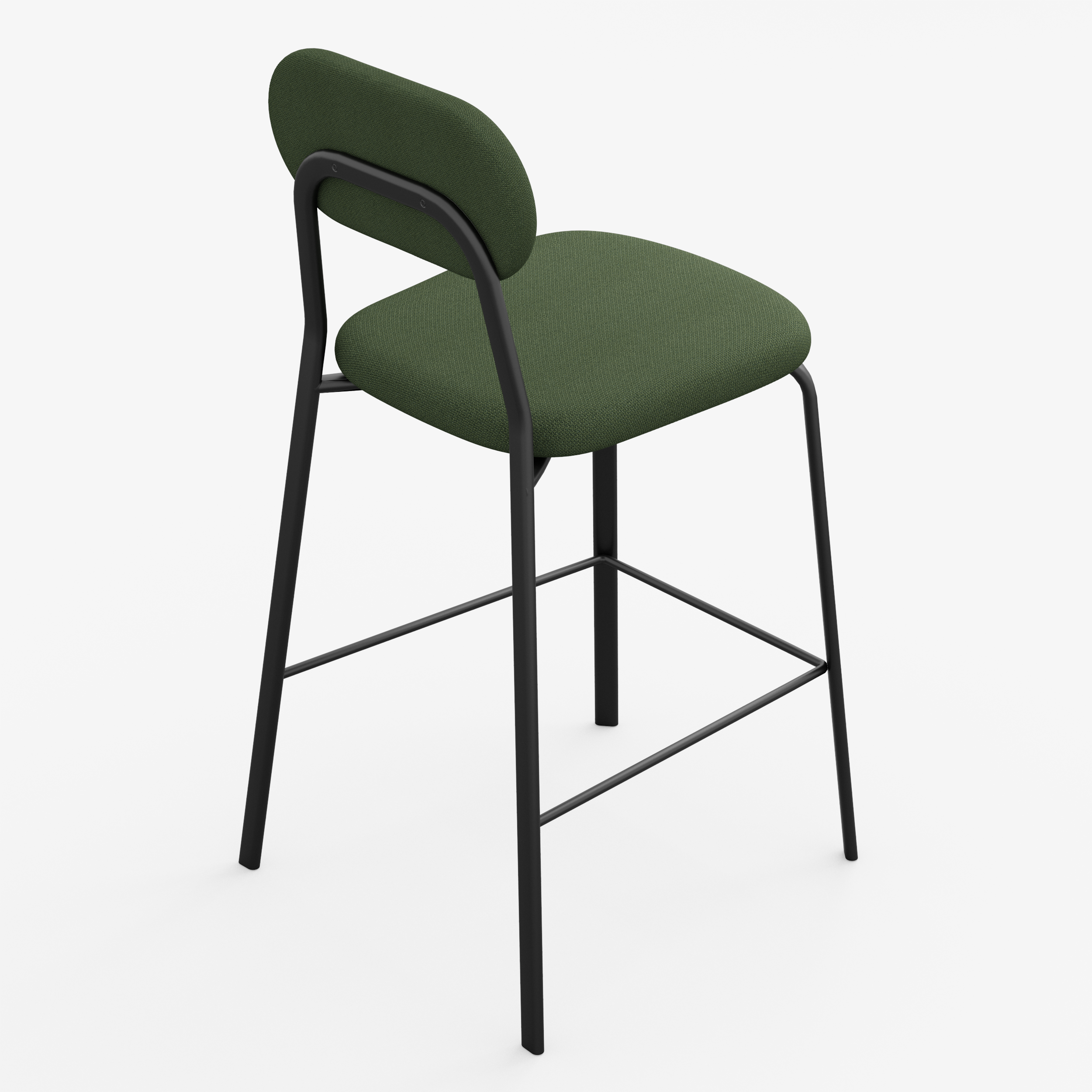 Form - Chair / High (Oval, Moss Green)