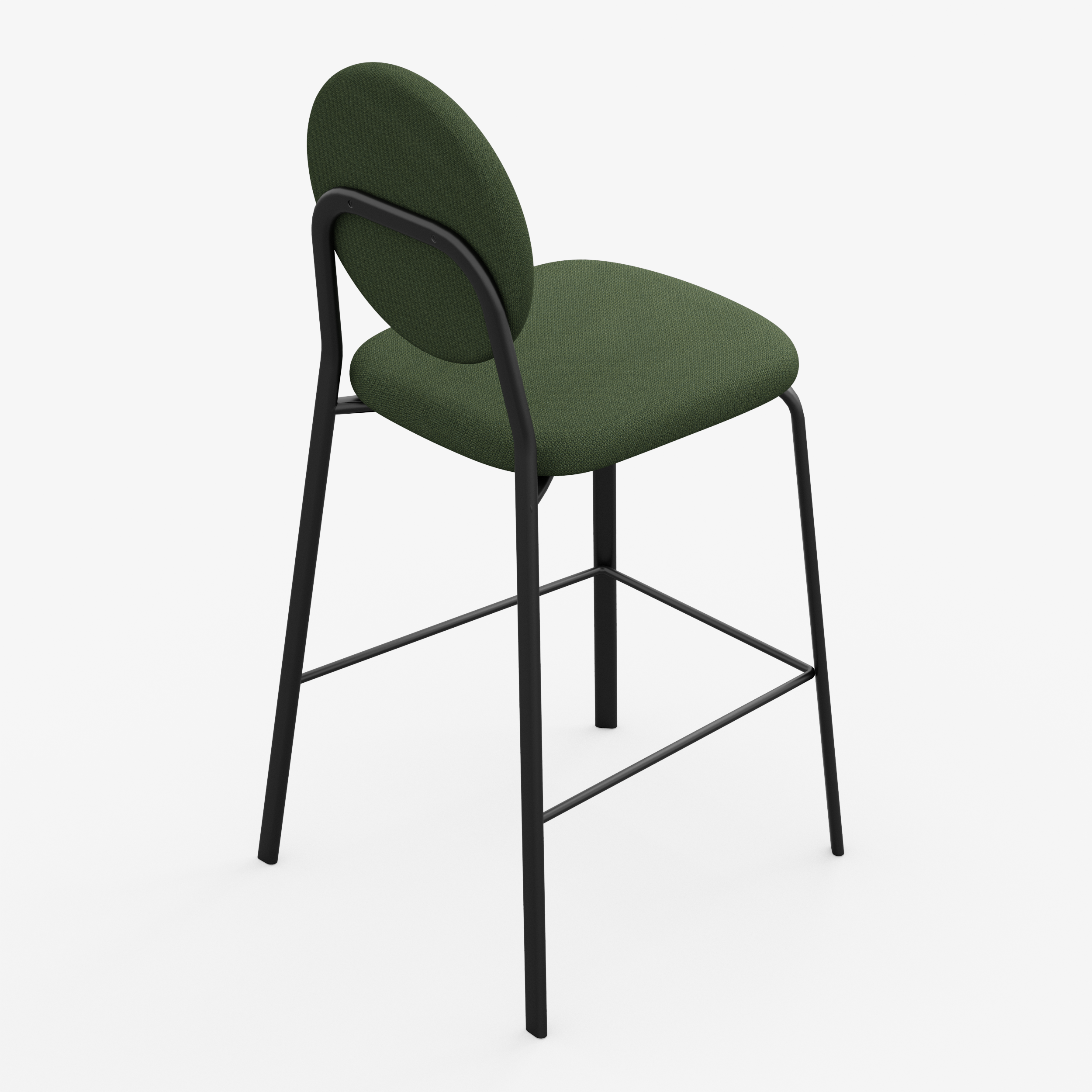 Form - Chair / High (Round, Moss Green)