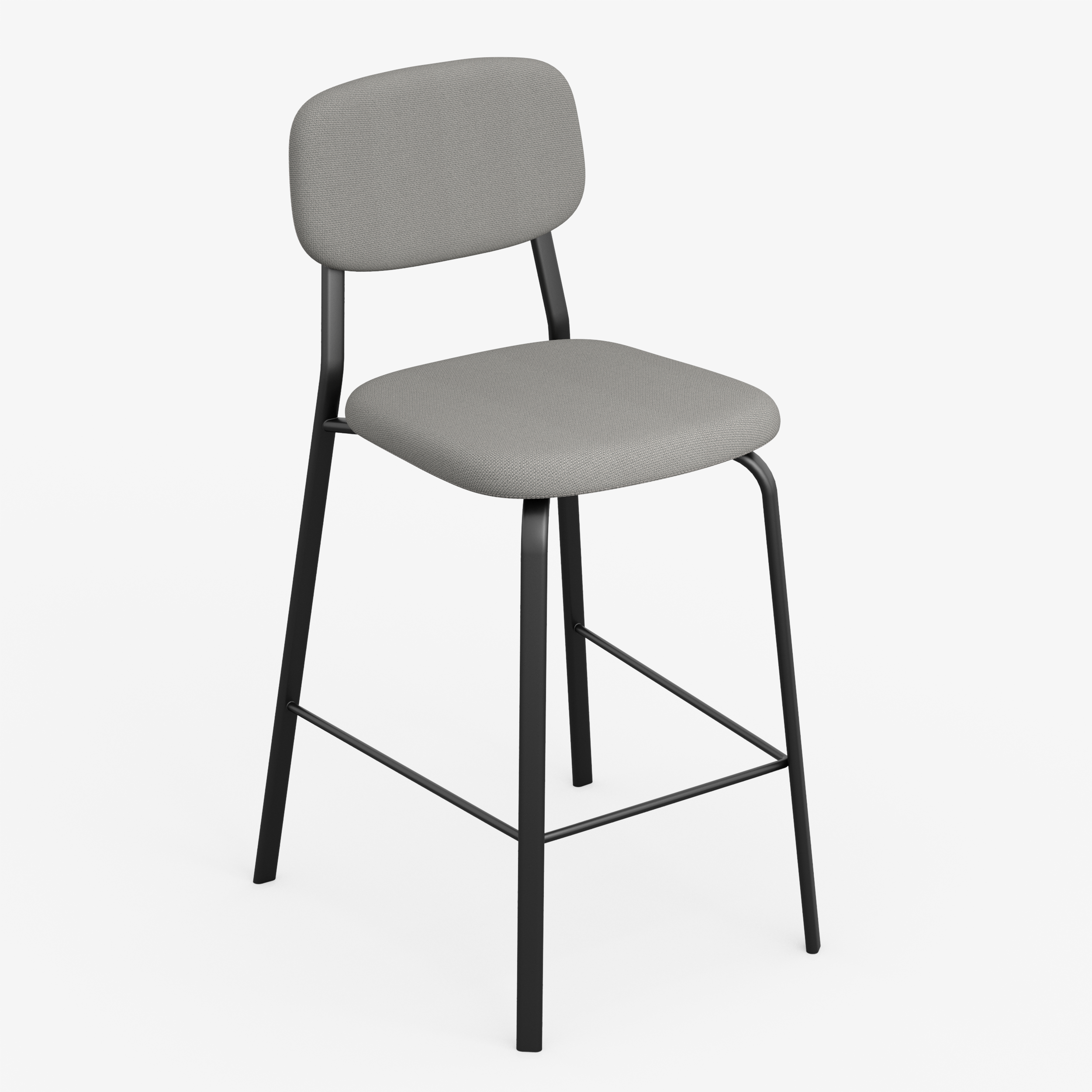 Form - Chair / High (Rectangle, Grey)