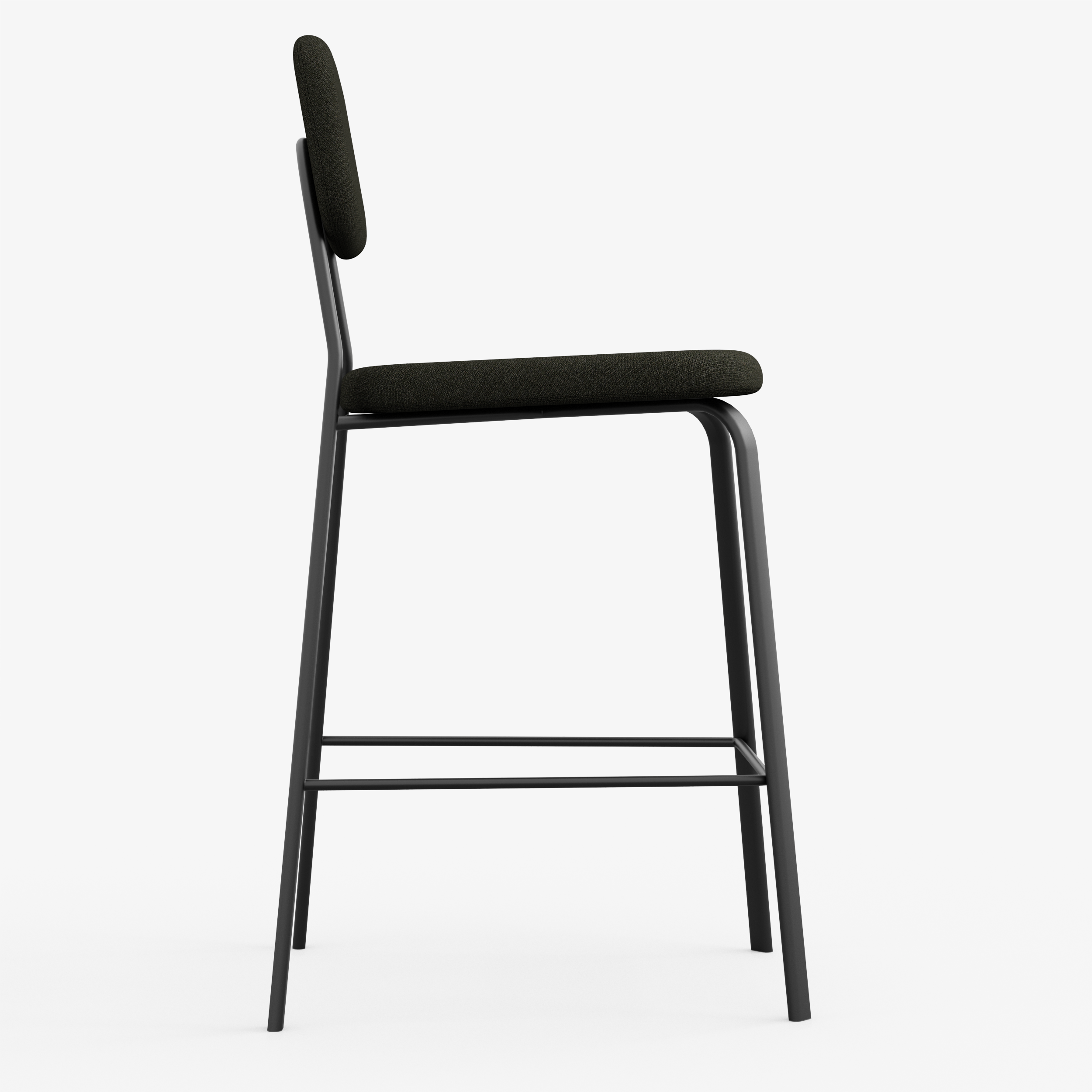 Form - Chair / High (Rectangle, Black)