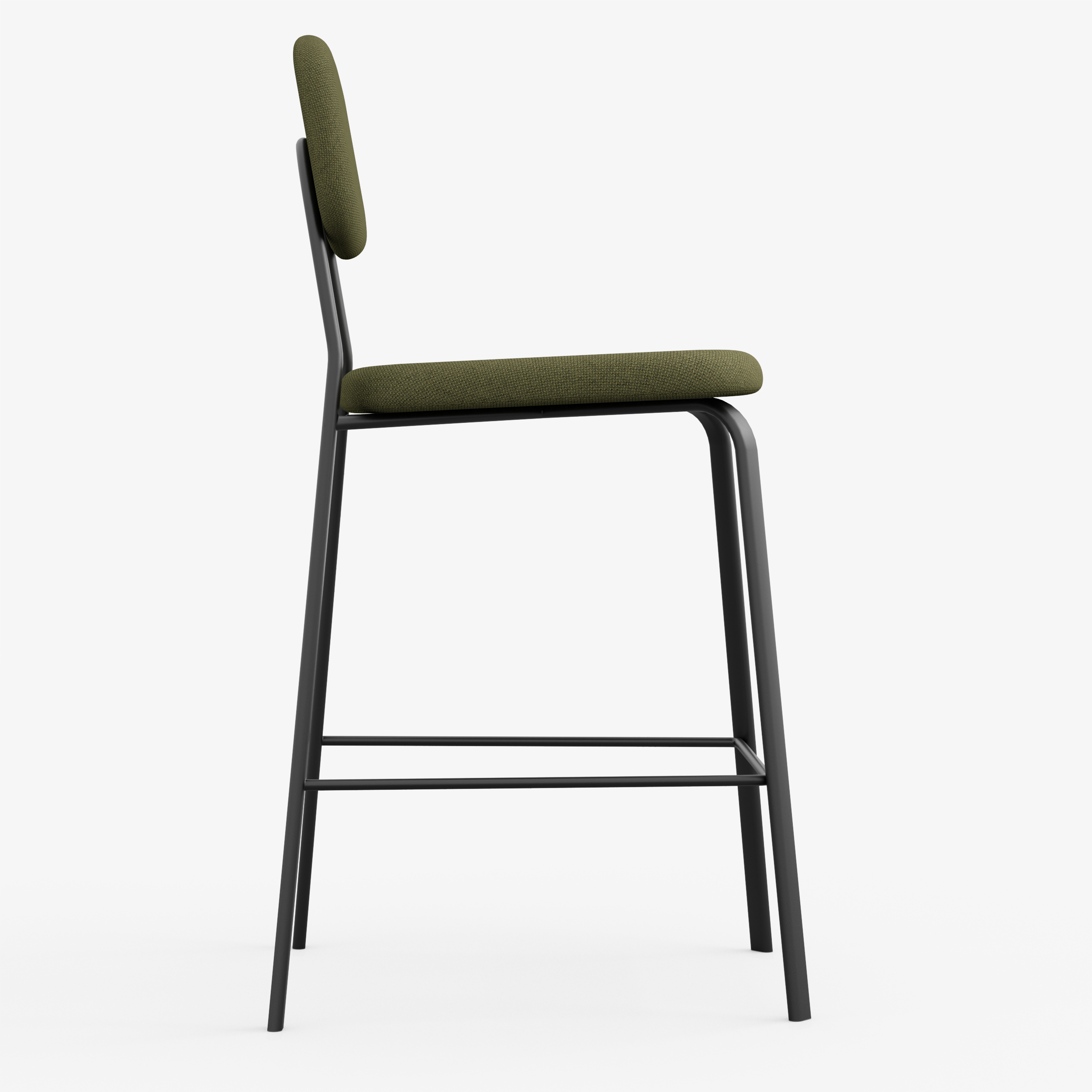 Form - Chair / High (Rectangle, Olive Green)