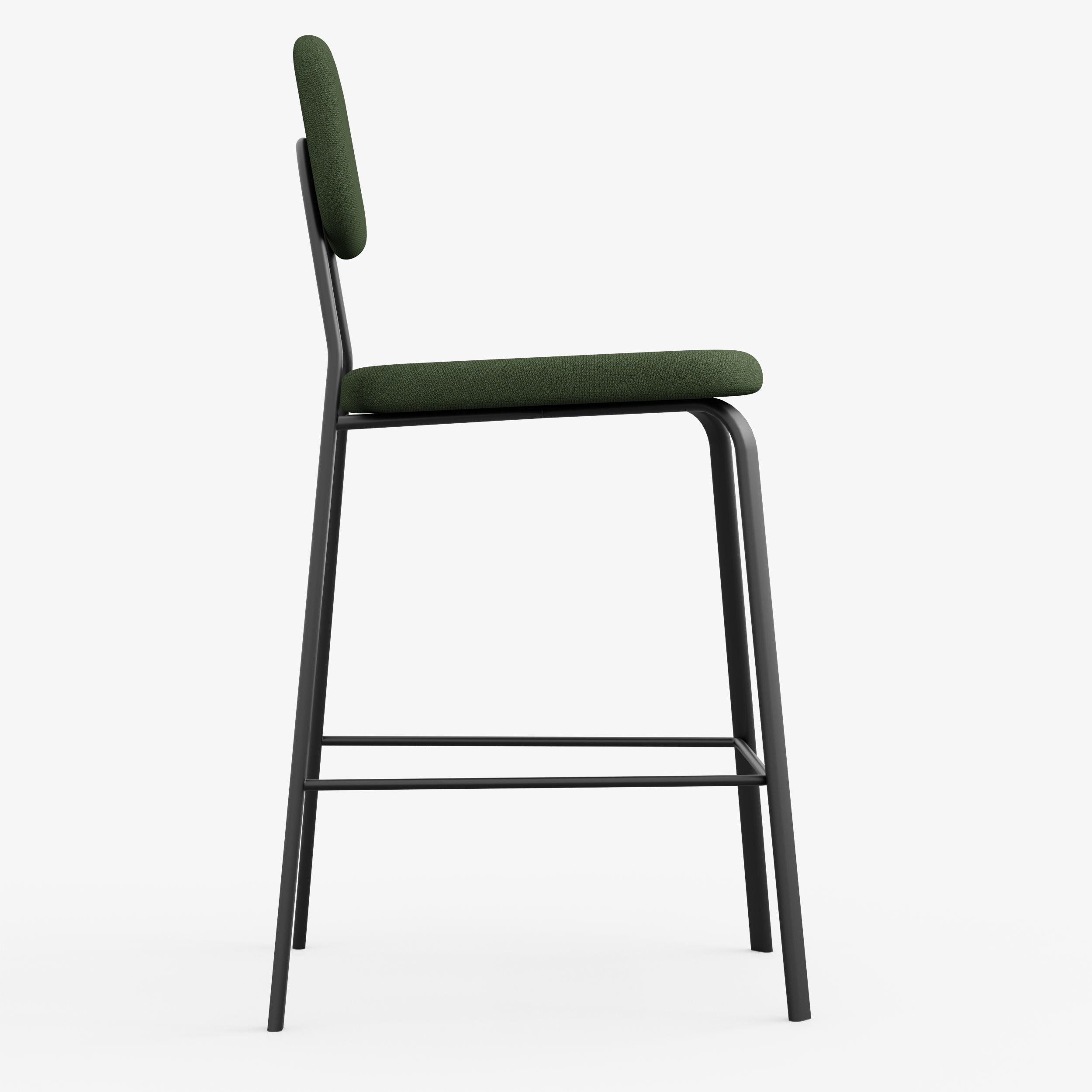 Form - Chair / High (Rectangle, Moss Green)