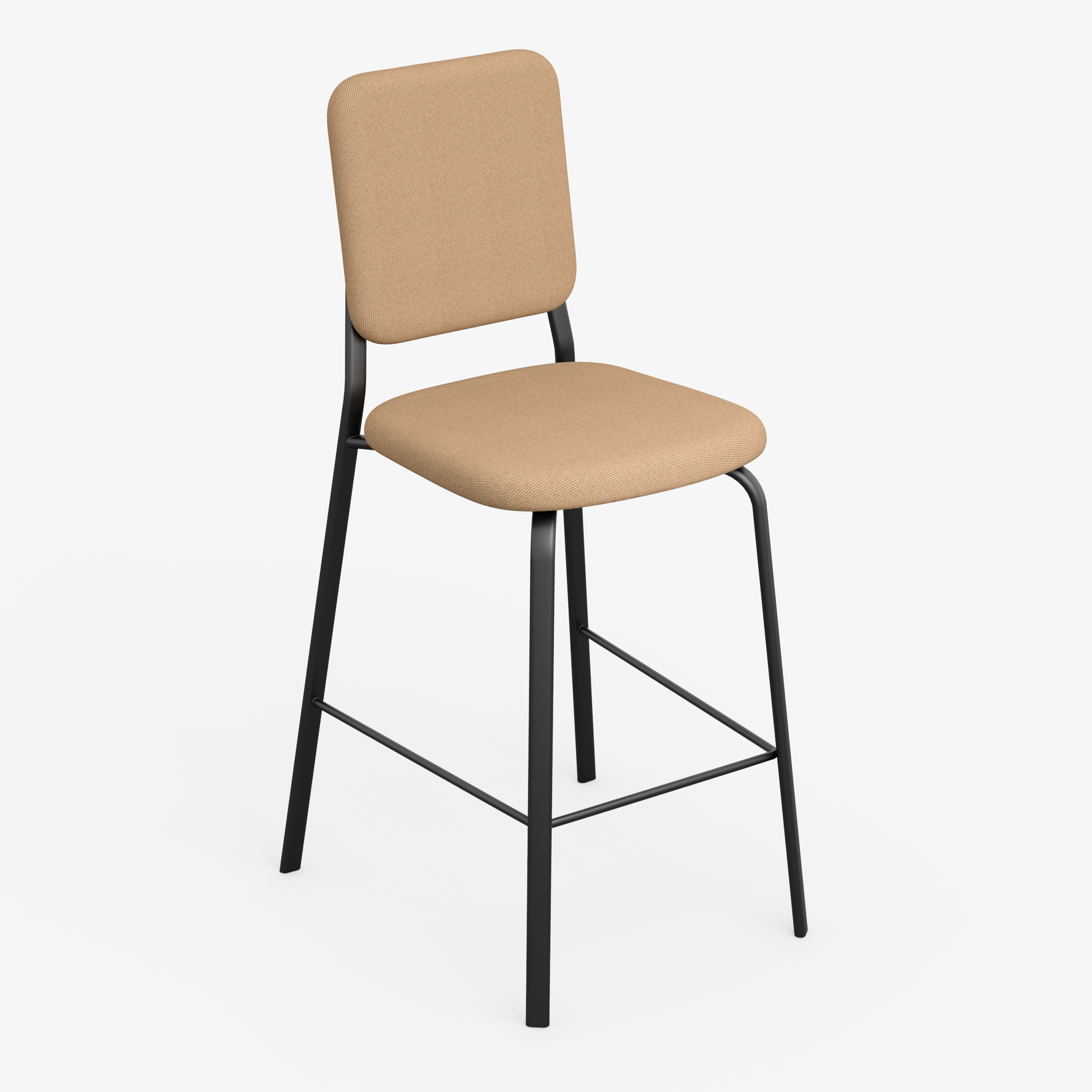 Form - Chair / High (Square, Persian Orange)