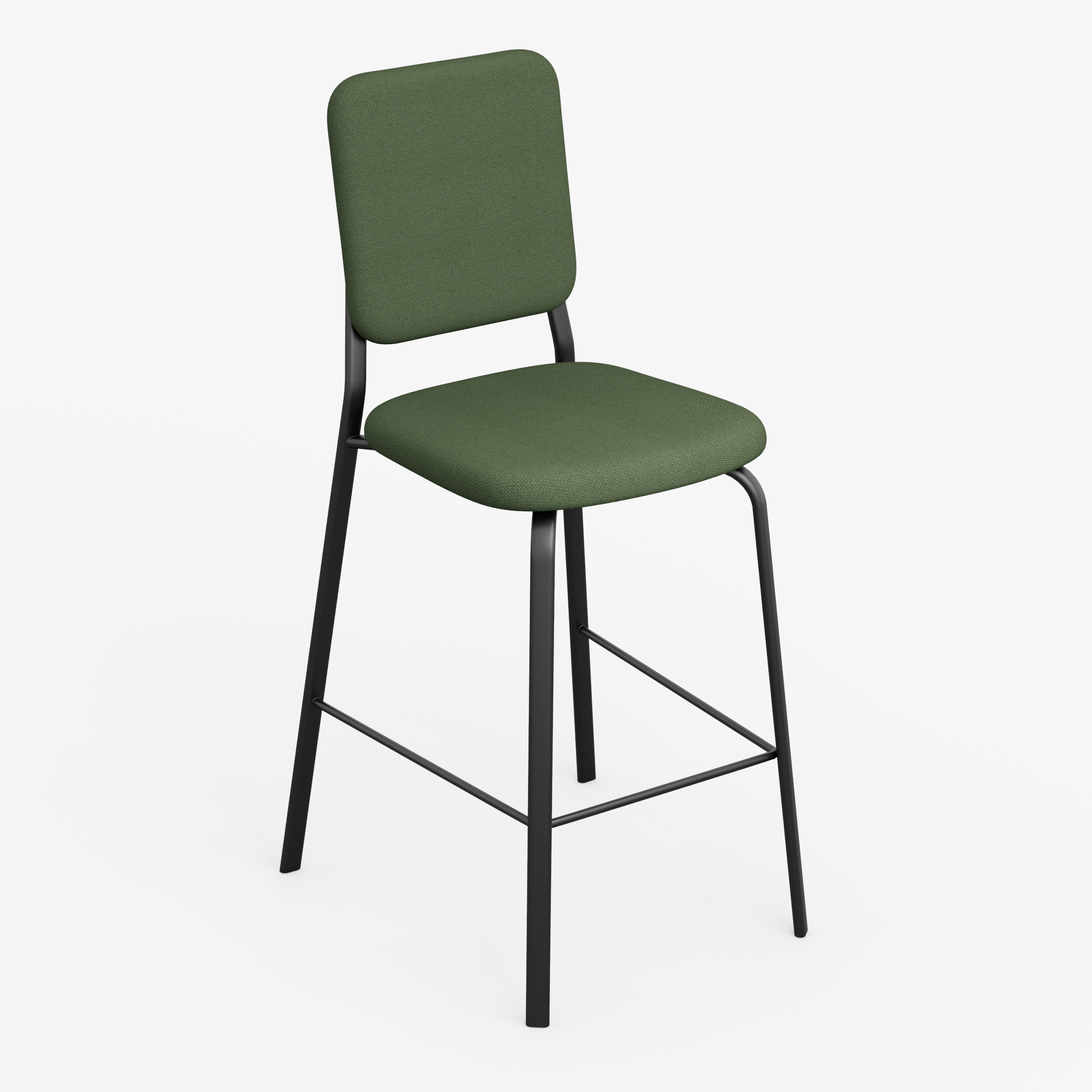 Form - Chair / High (Square, Moss Green)