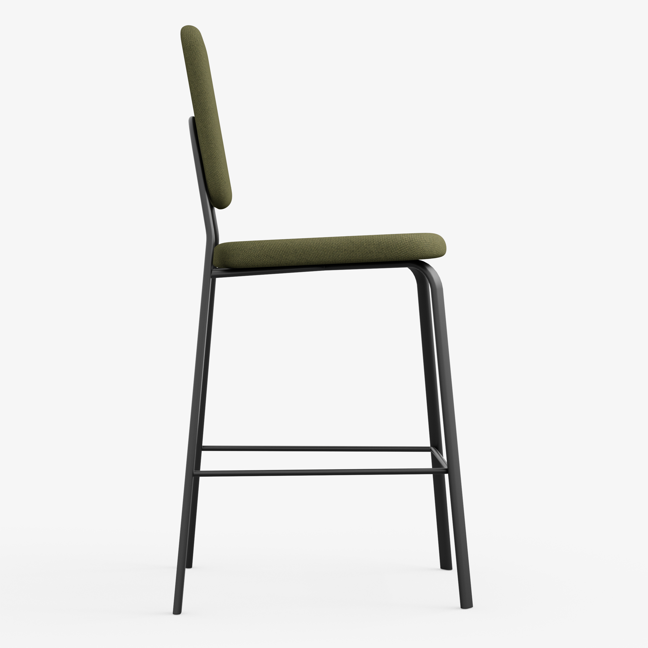 Form - Chair / High (Square, Olive Green)