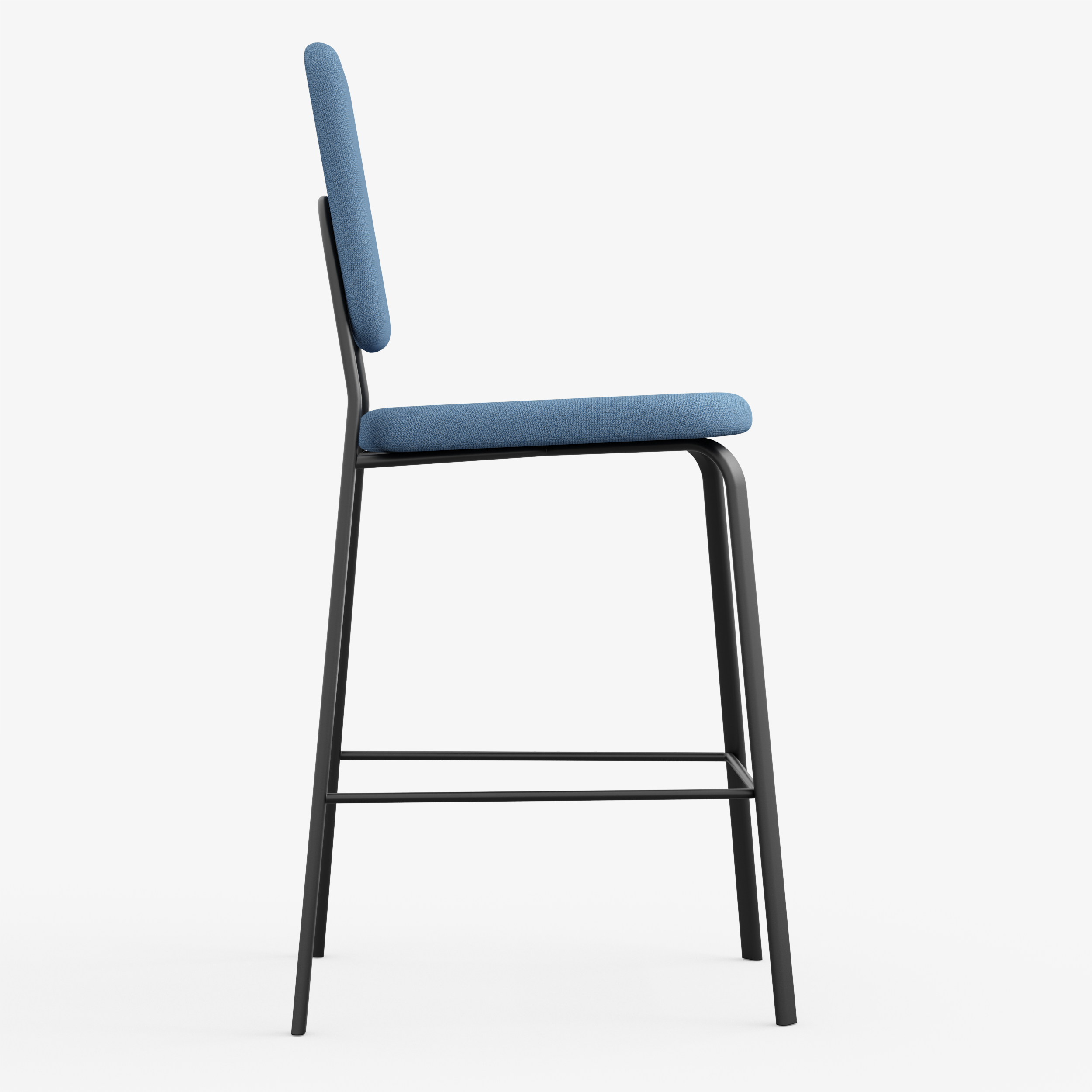 Form - Chair / High (Square, Denim Blue)