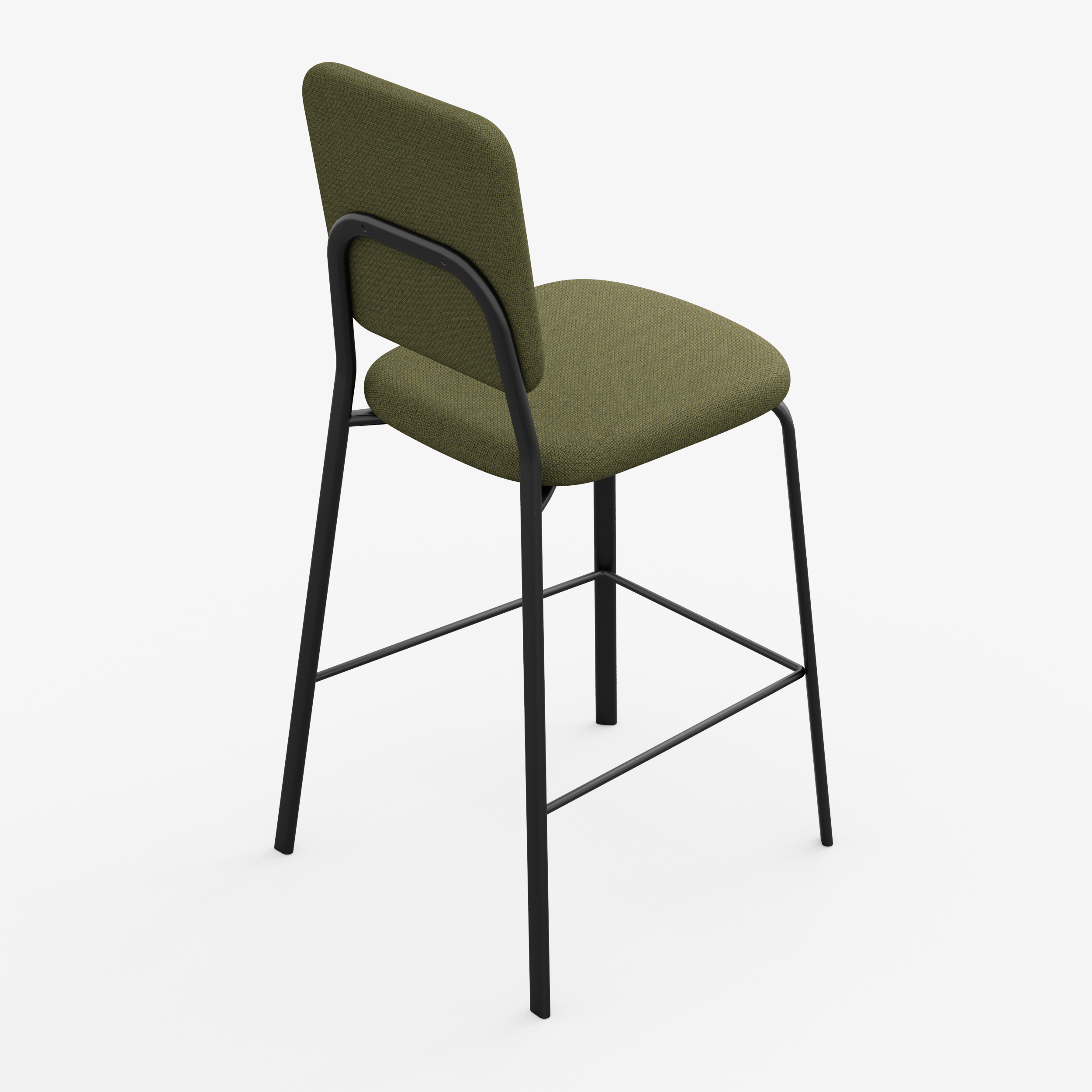 Form - Chair / High (Square, Olive Green)