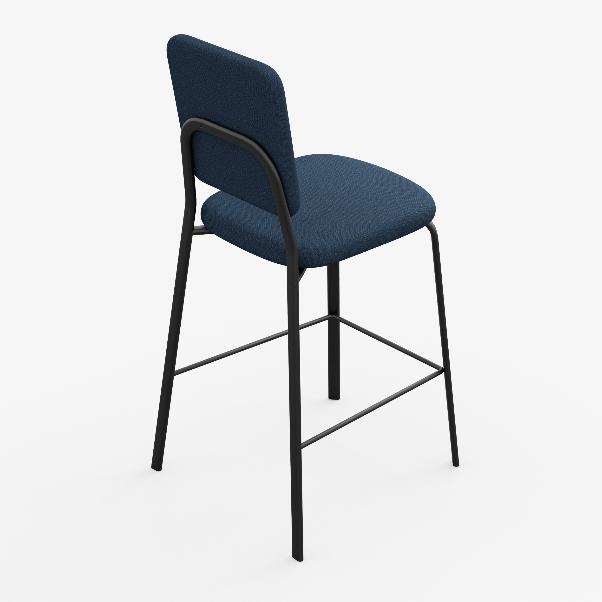 Form - Chair / High (Square, Navy Blue)