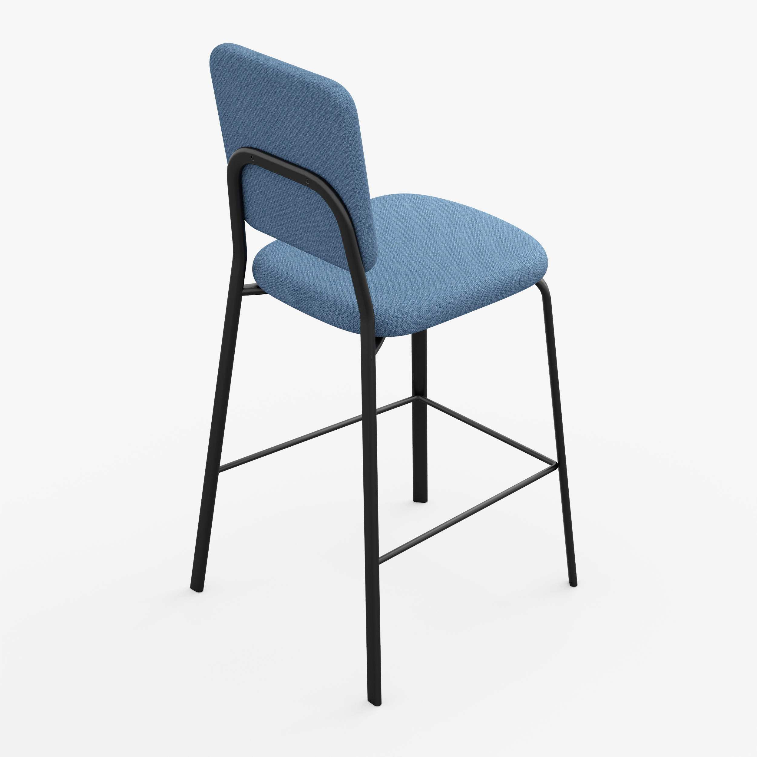 Form - Chair / High (Square, Denim Blue)