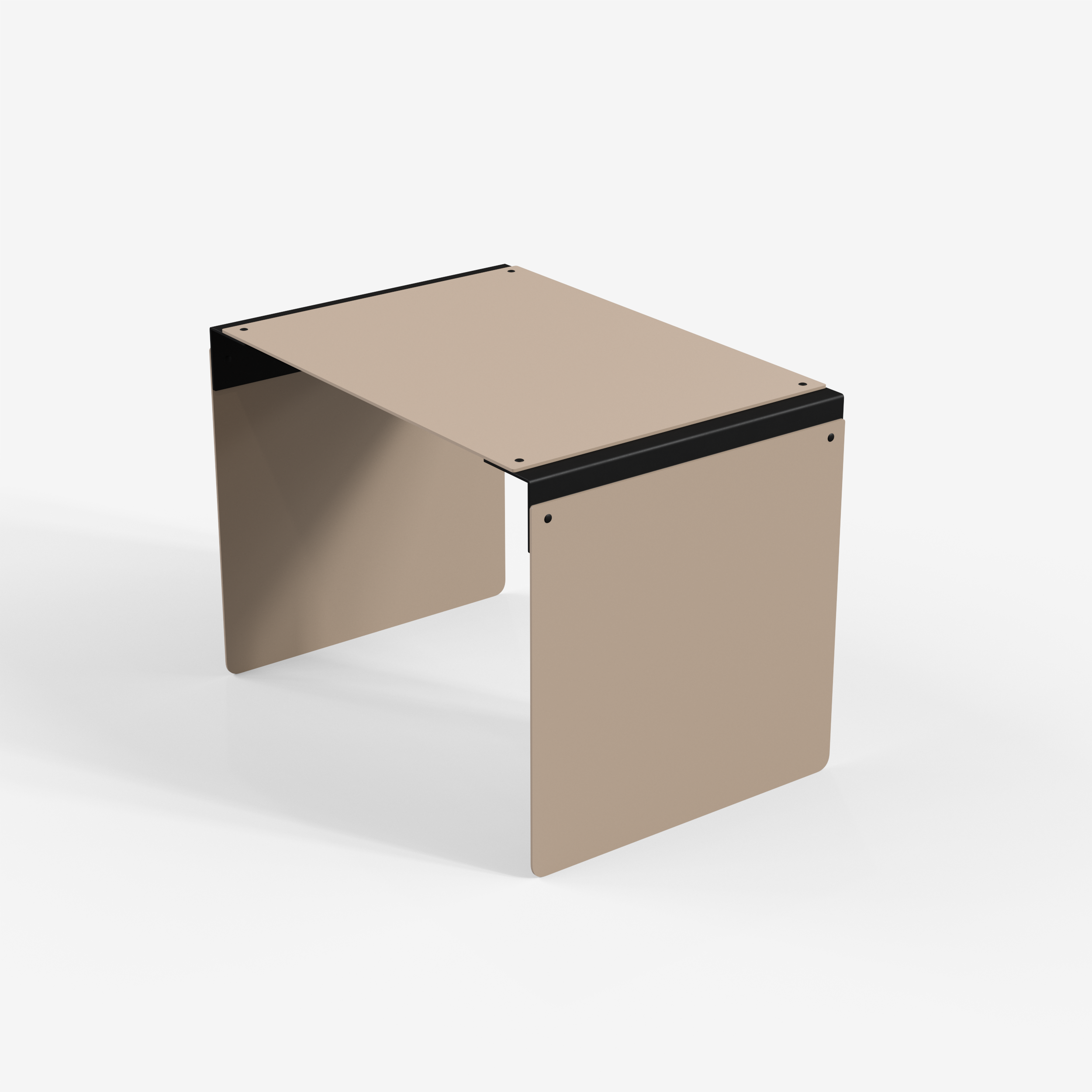 Connect - Coffee Table / L (Square, Beige)