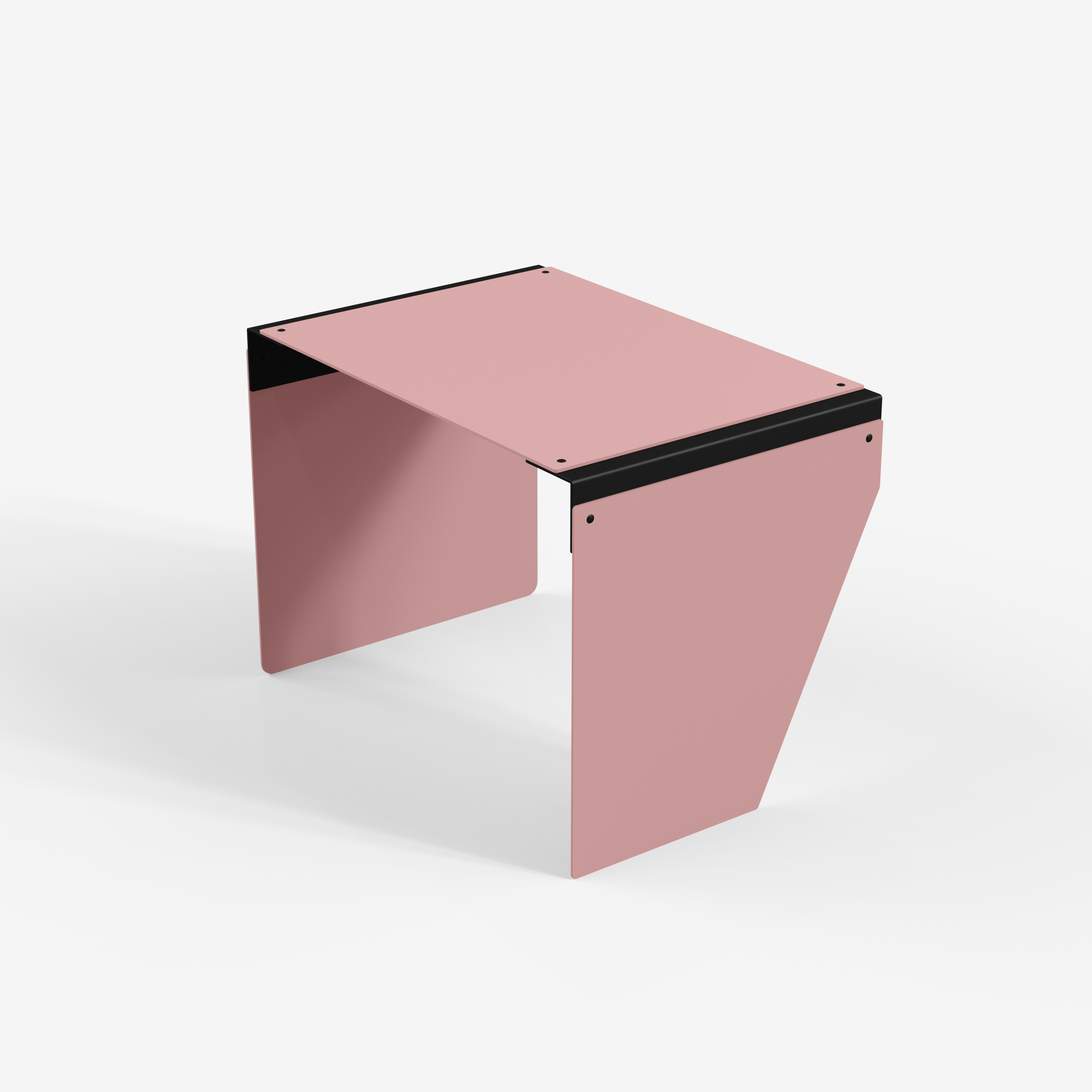 Connect - Coffee Table / L (Angle, Pink)